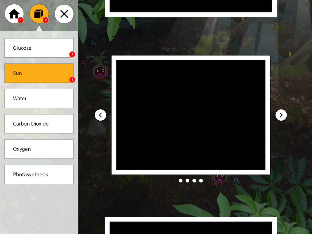 Game UX/UI Information Wireframe