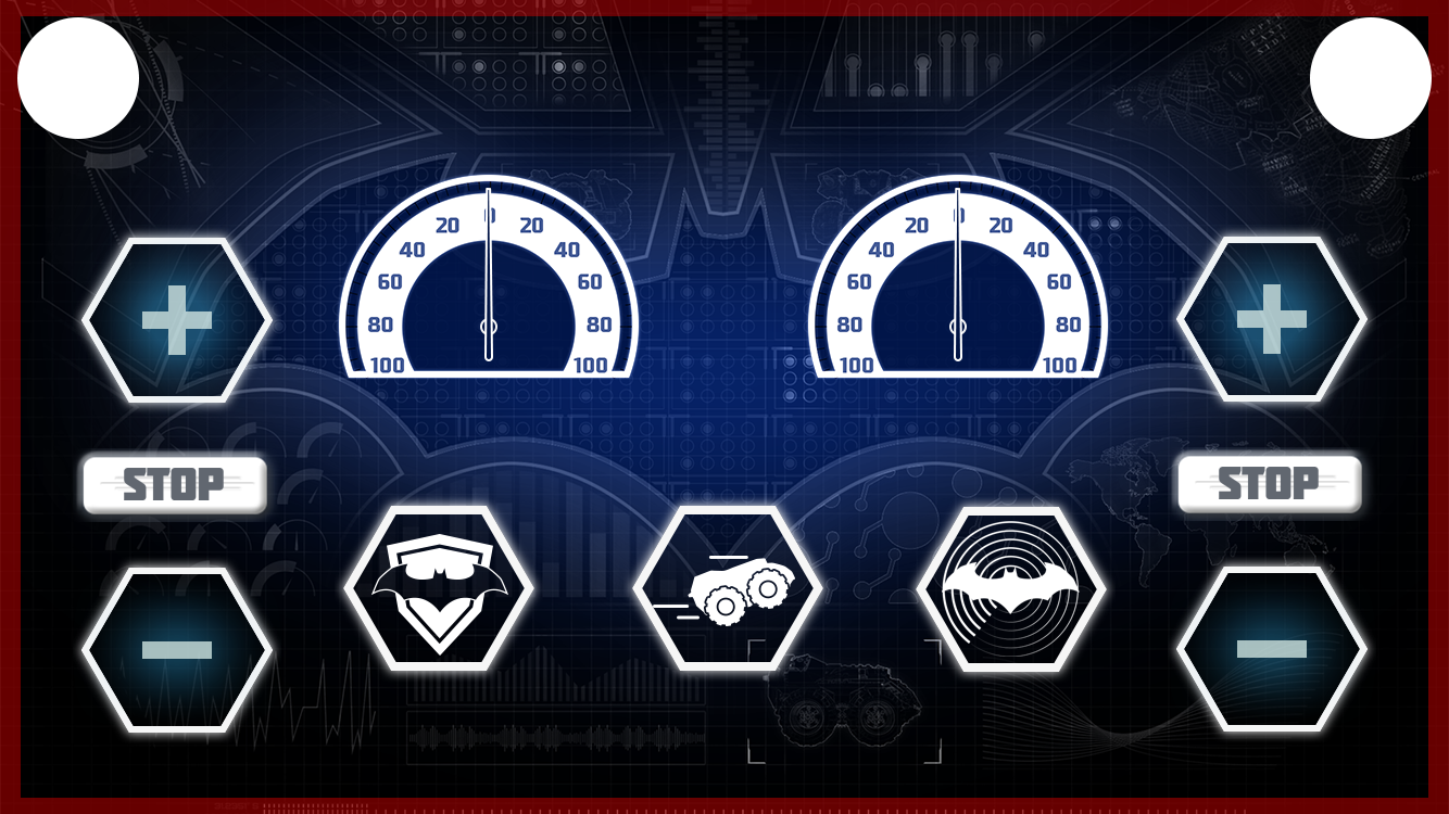 UI built based on template for 7LEGO 76112 Batmobile
