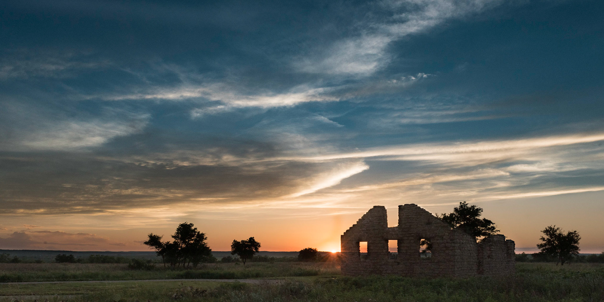 Sunset Fort Griffin