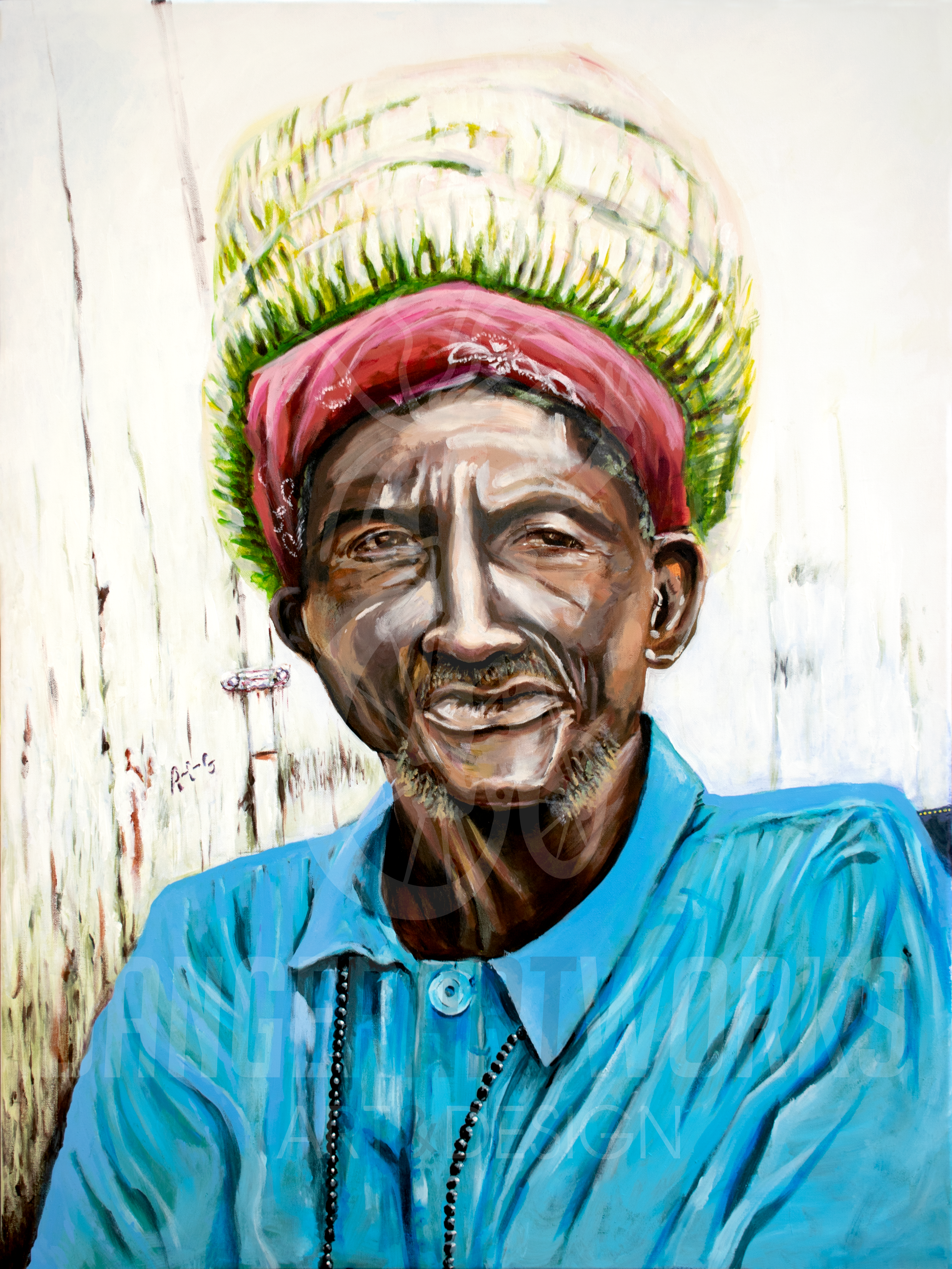"Wisdom" Acrylic on Canvas 2019