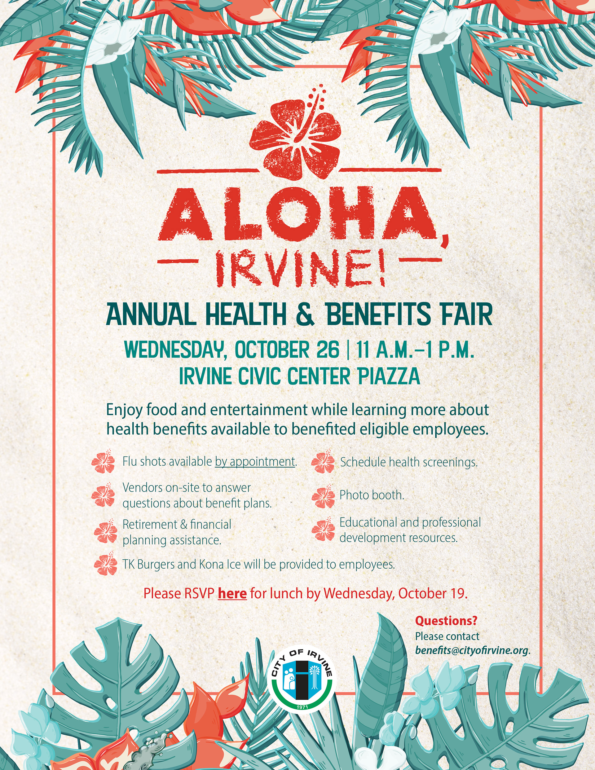 Irvine Employee Health & Benefits Fair