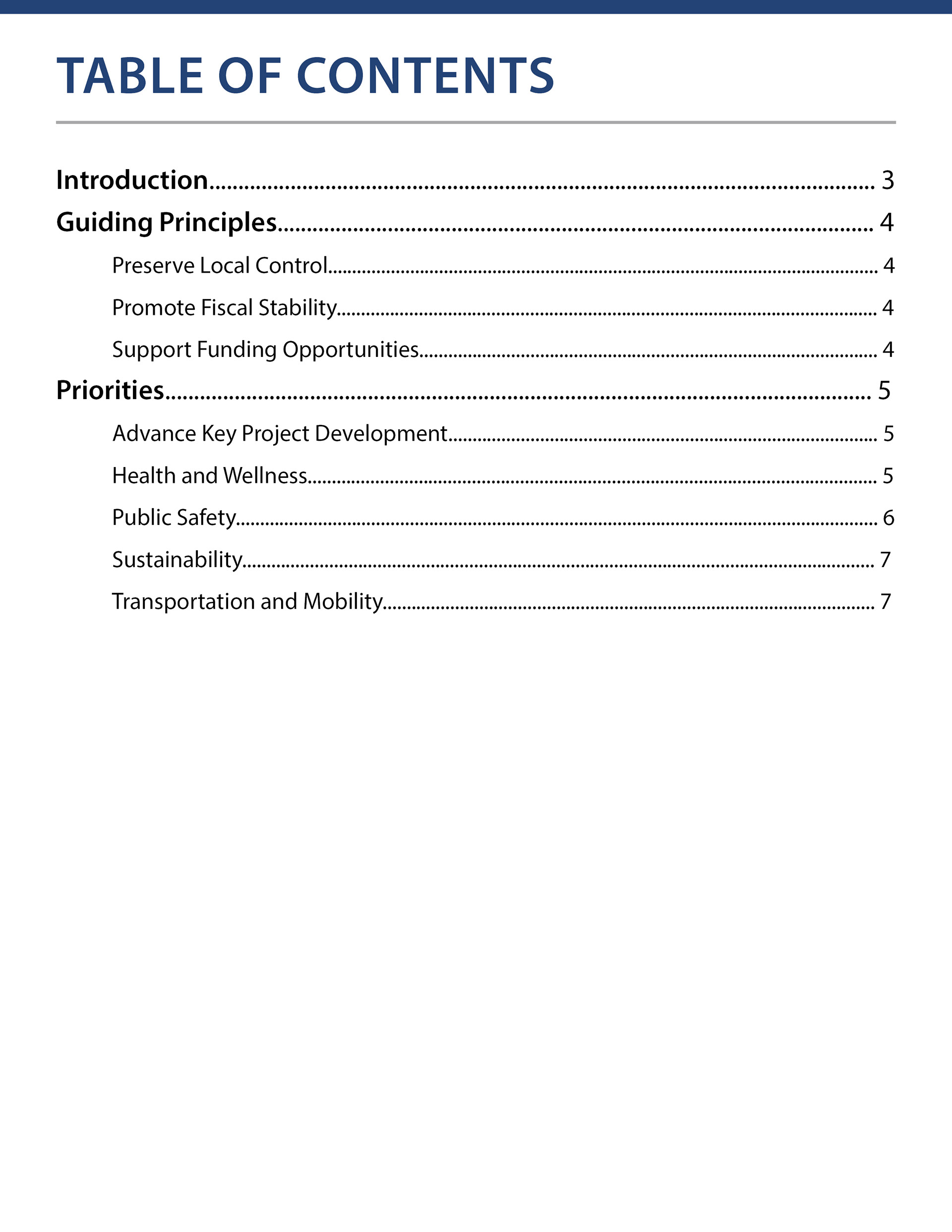 Irvine Legislative Platform Book (Pg. 2)