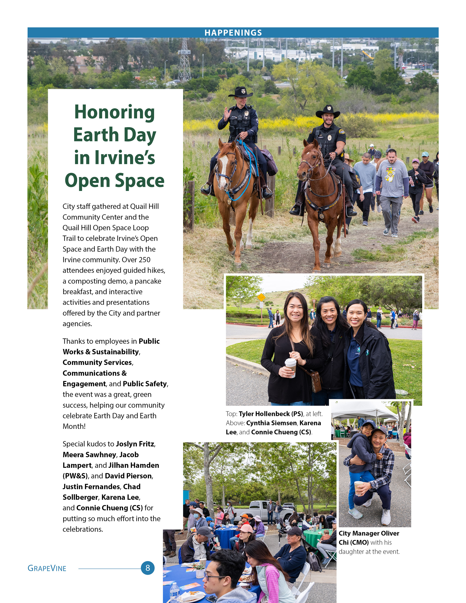 City of Irvine Monthly Employee Magazine