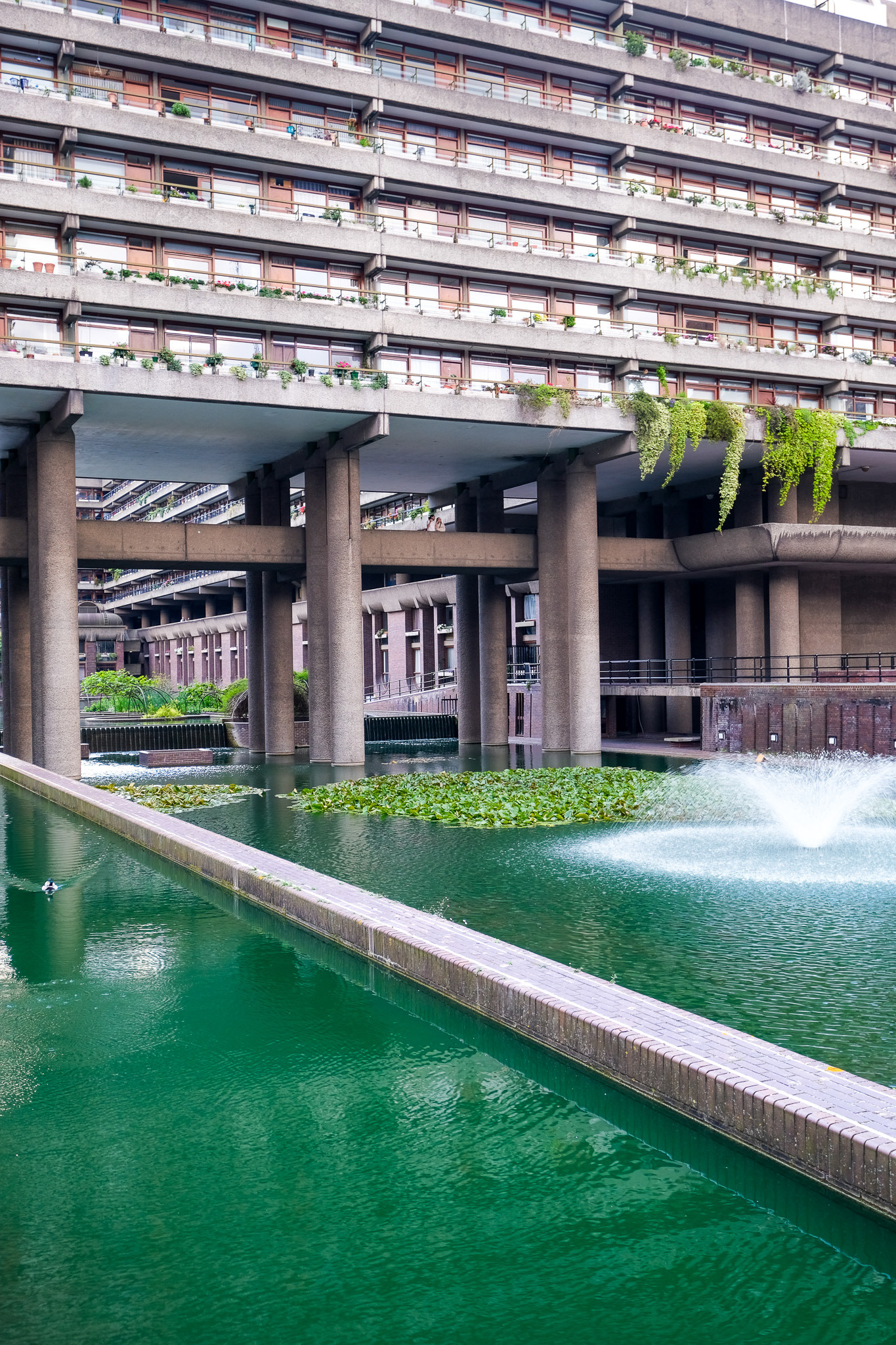 Barbican Estate. London, UK - 2024