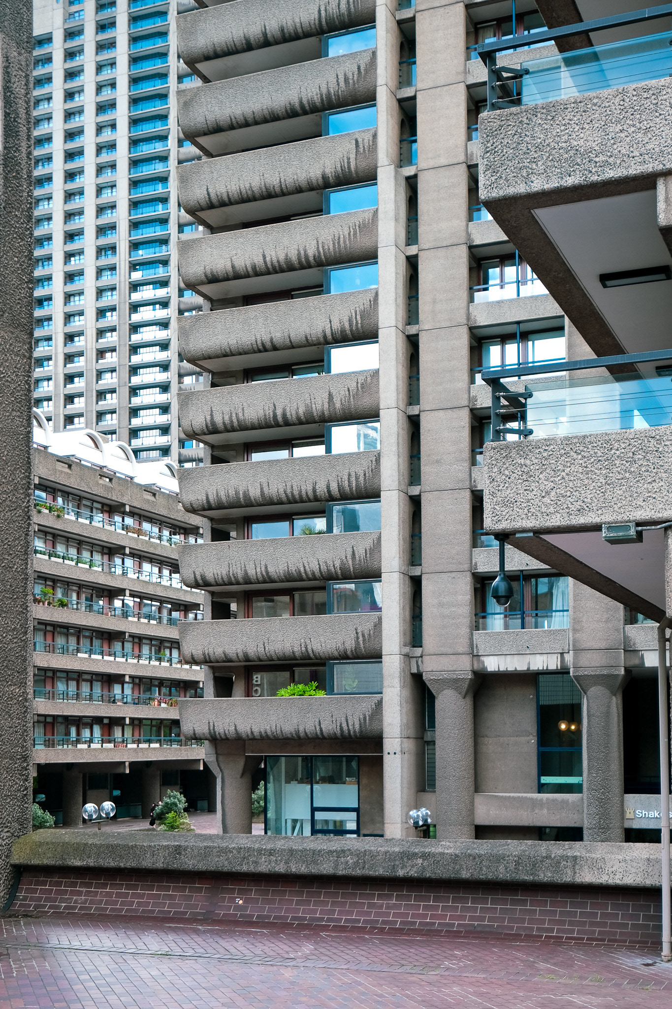 Barbican Estate. London, UK - 2024