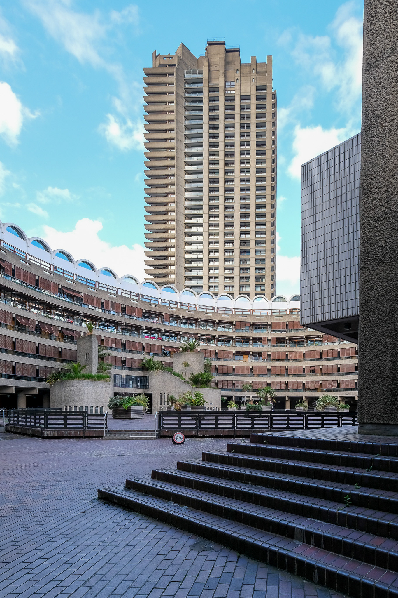Barbican Estate. London, UK - 2024