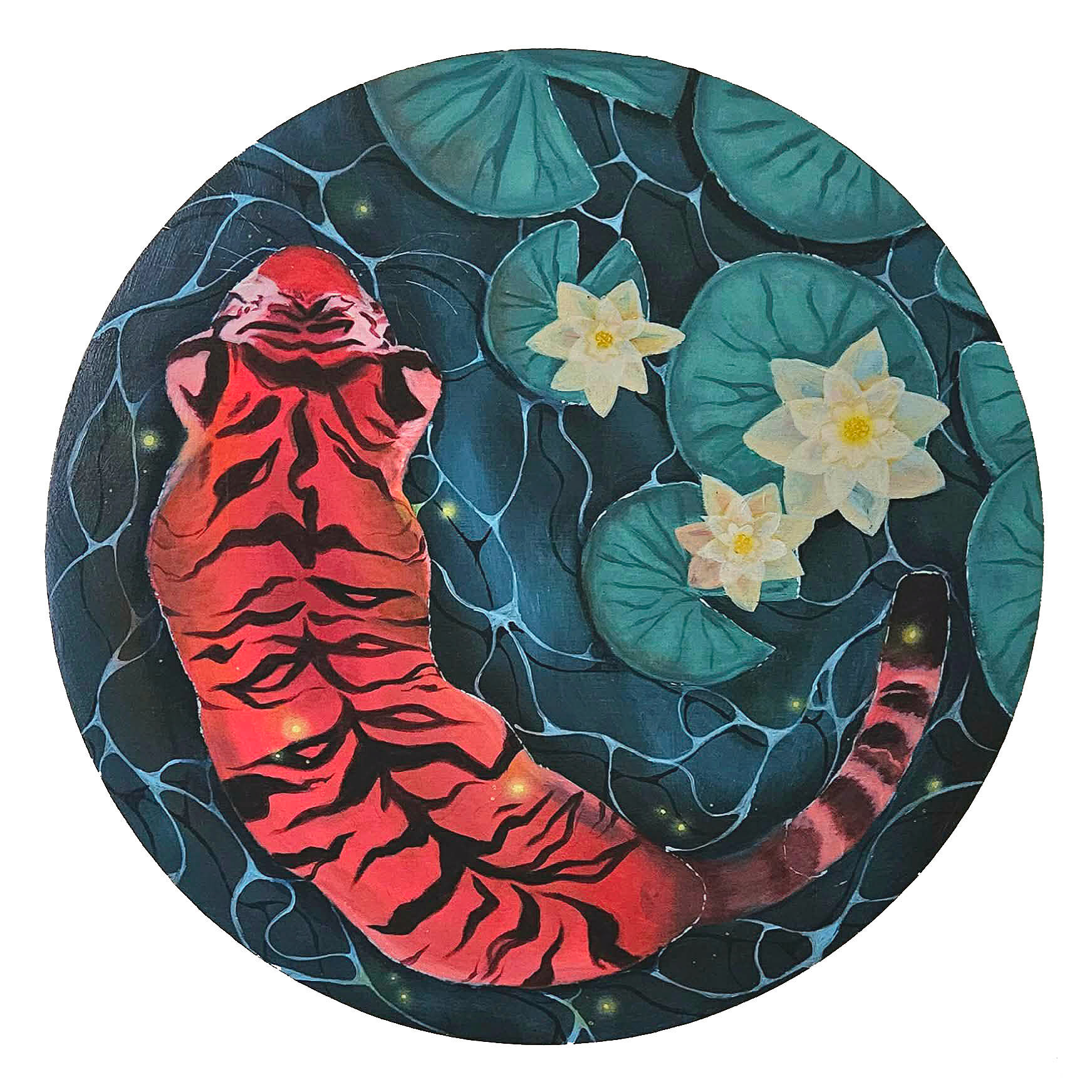 "Swimming tiger 2" 2023