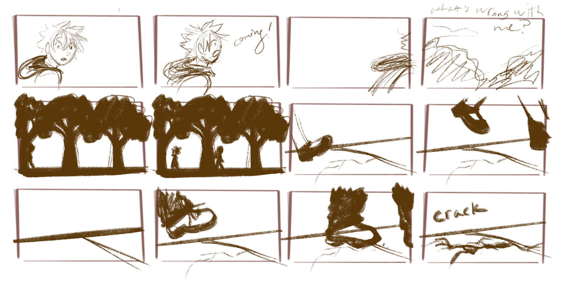Thumbnails/roughs