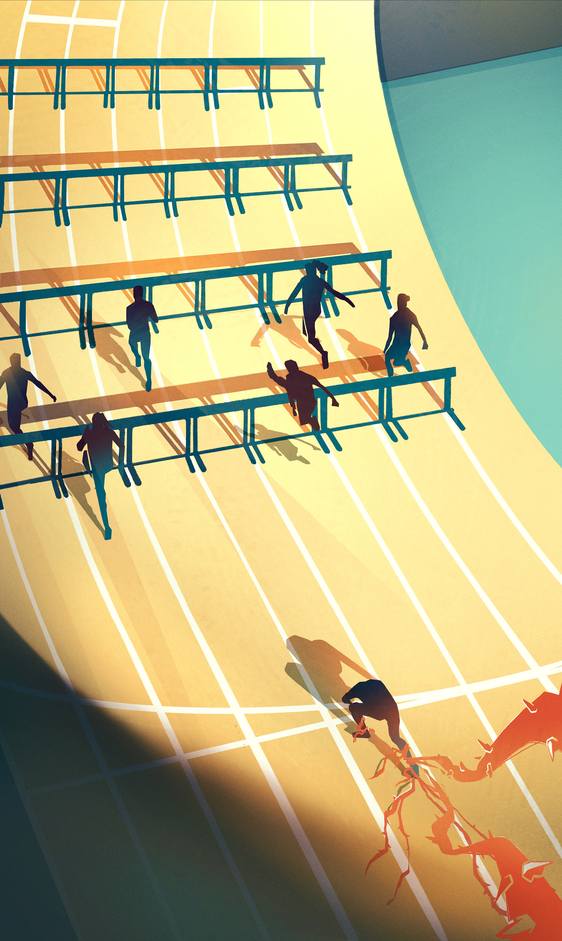 "Rooted to the Spot/The Yips" ; 2025