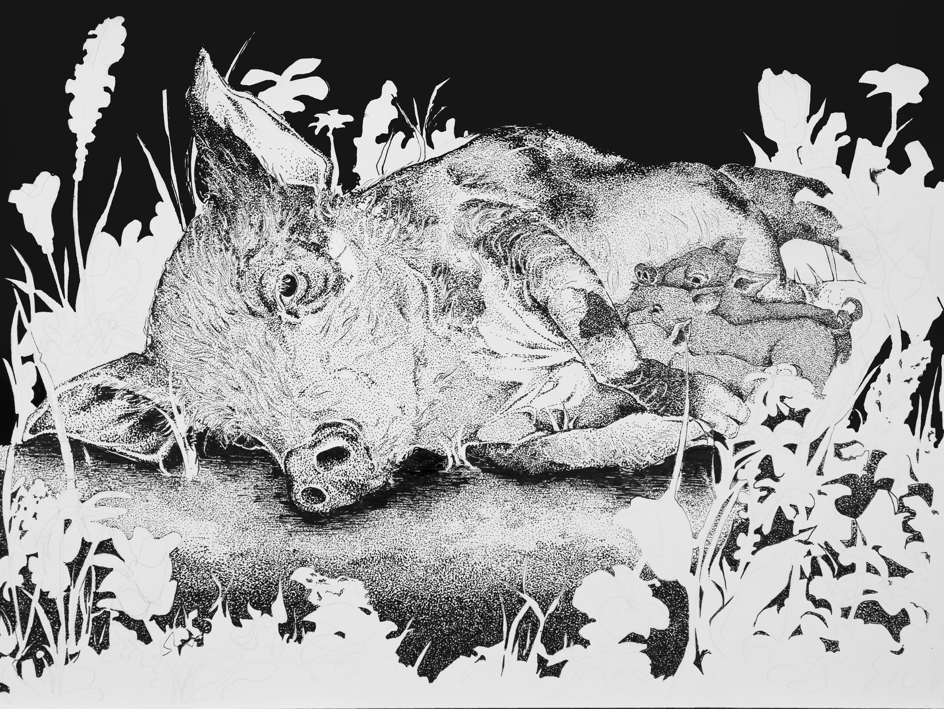 "Pig Mother" ; 2023