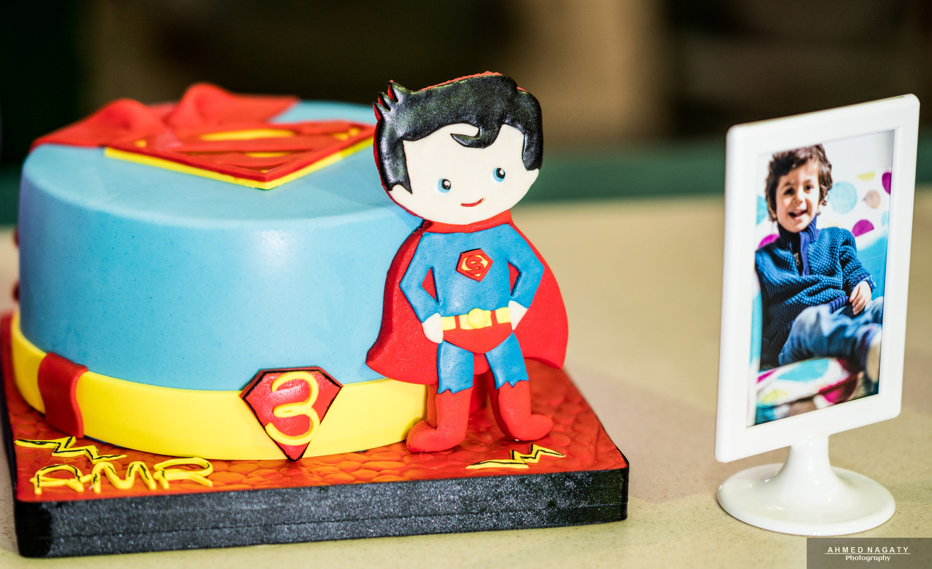 Superman Birthday Cake