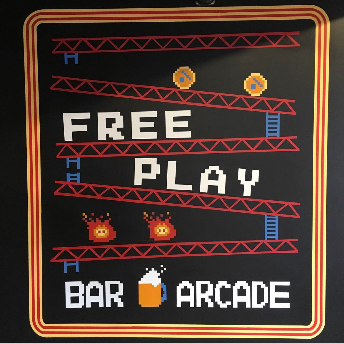 Freeplay Bar Arcade- Worcester, MA