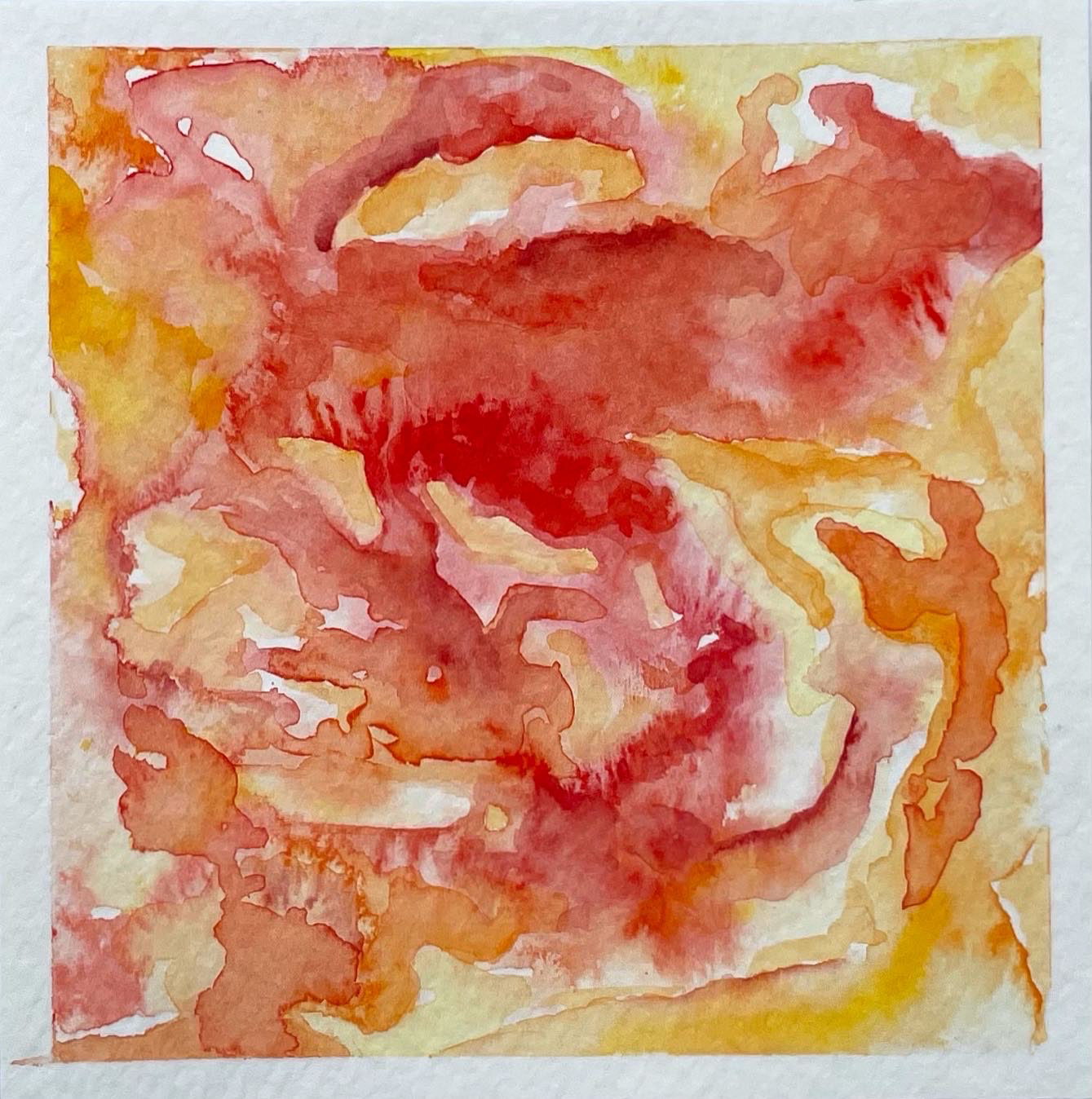 Watercolor Installation BSU Current- Bridgewater, MA