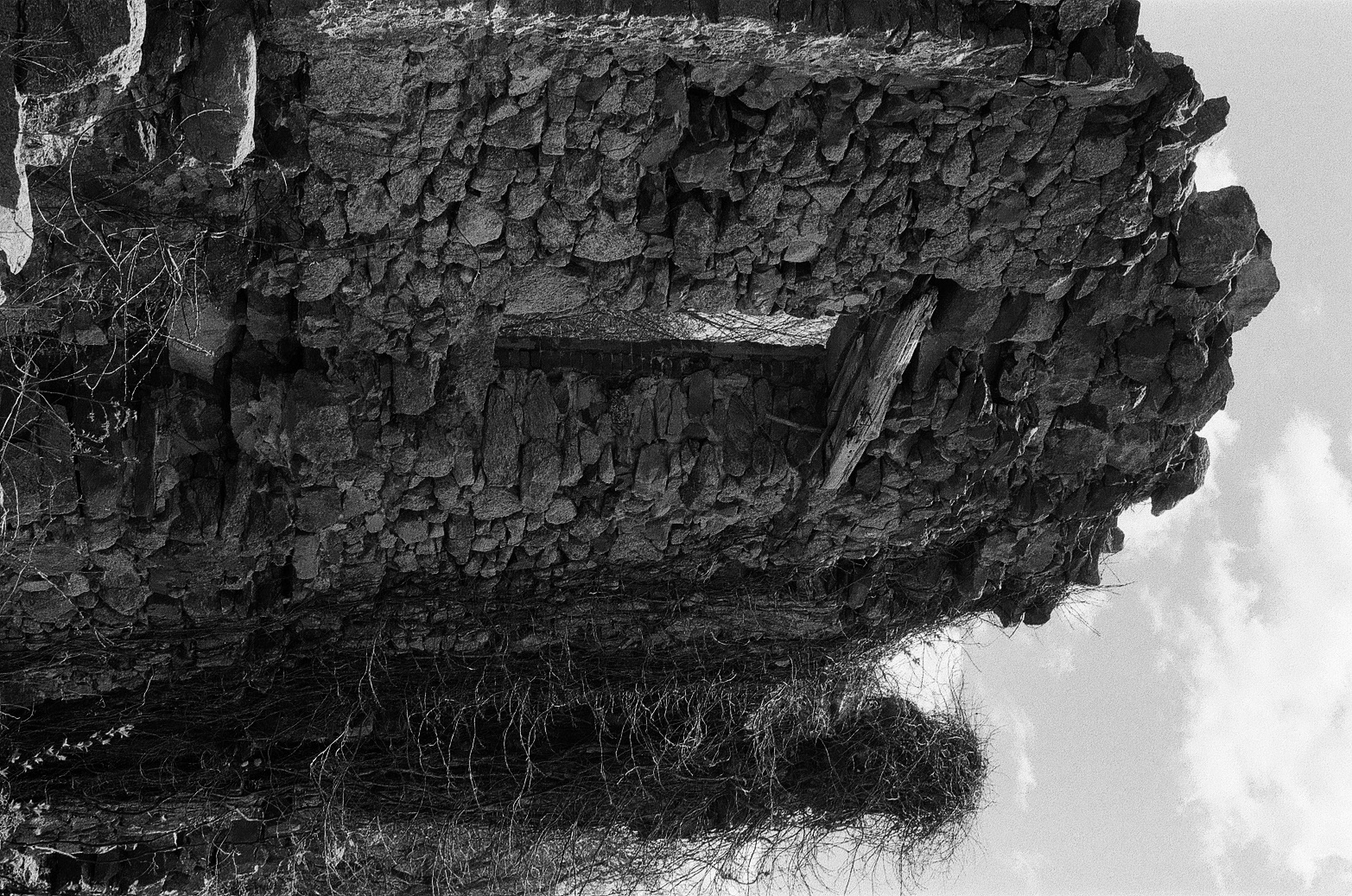 Ruined Series: 35 mm B&W film 2022