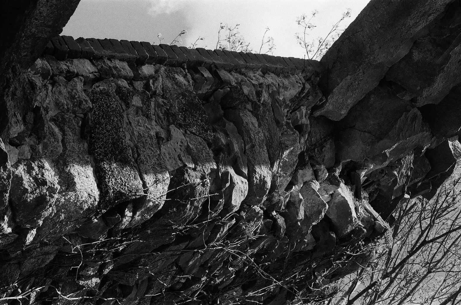 Ruined Series: 35 mm B&W film 2022