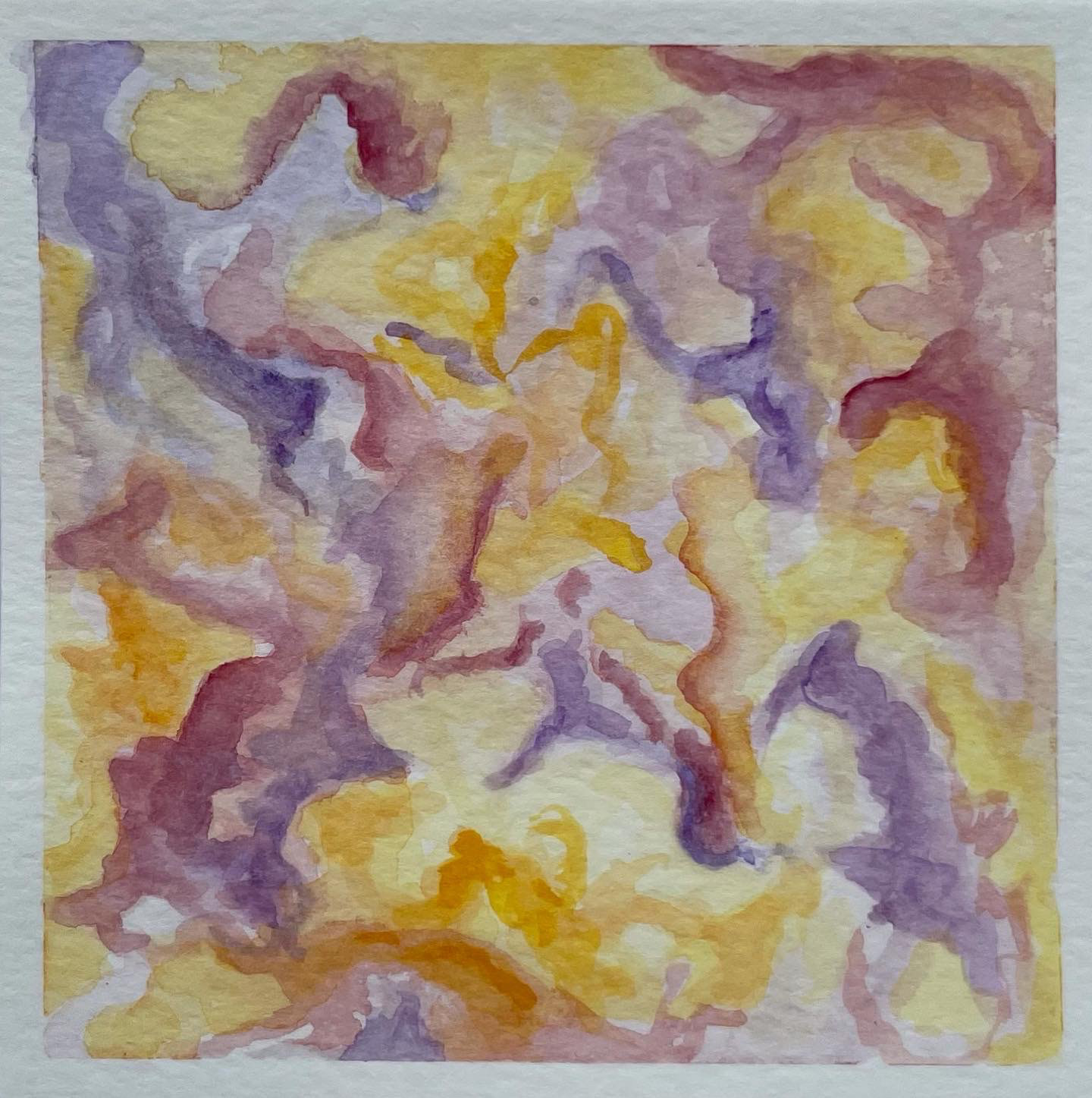 Watercolor Installation BSU Current- Bridgewater, MA