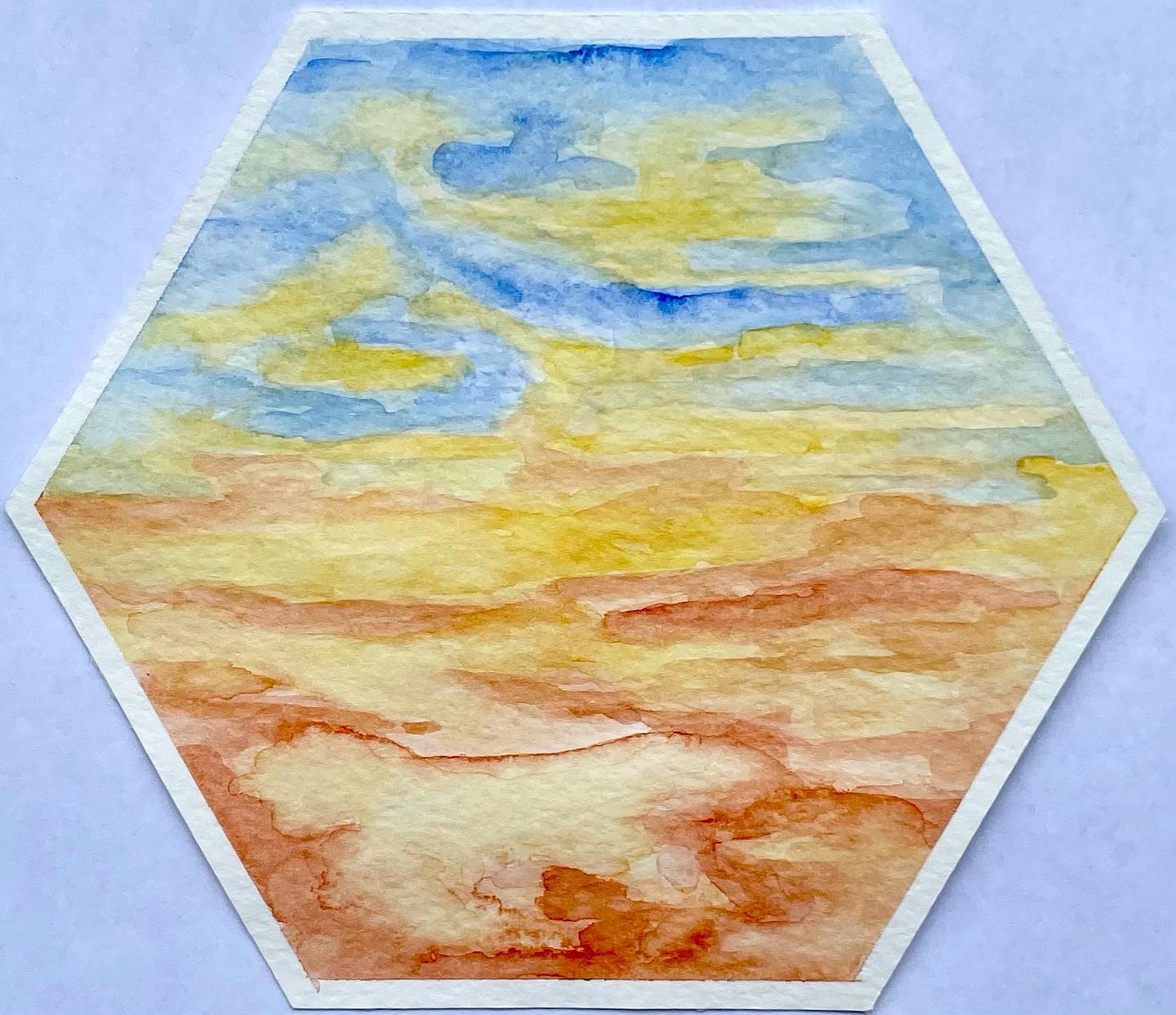 Watercolor Installation BSU Current- Bridgewater, MA