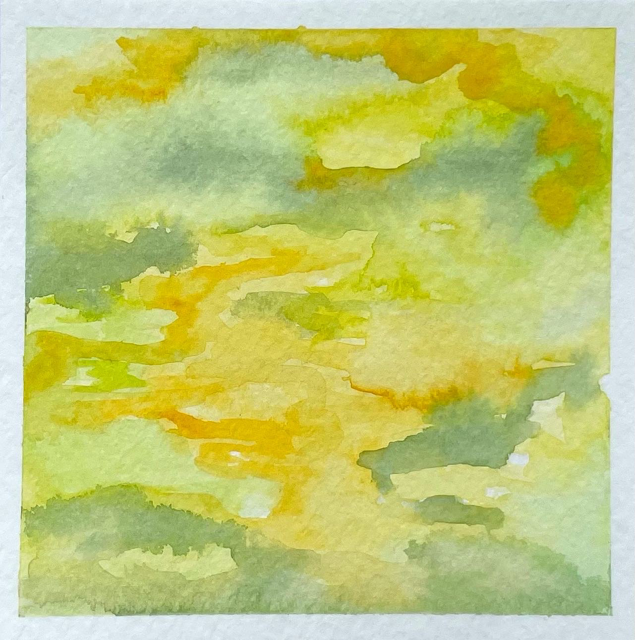 Watercolor Installation BSU Current- Bridgewater, MA