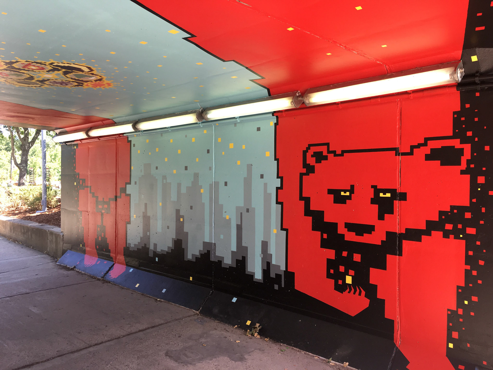 Bridgewater State University Tunnel 2017- Bridgewater, MA