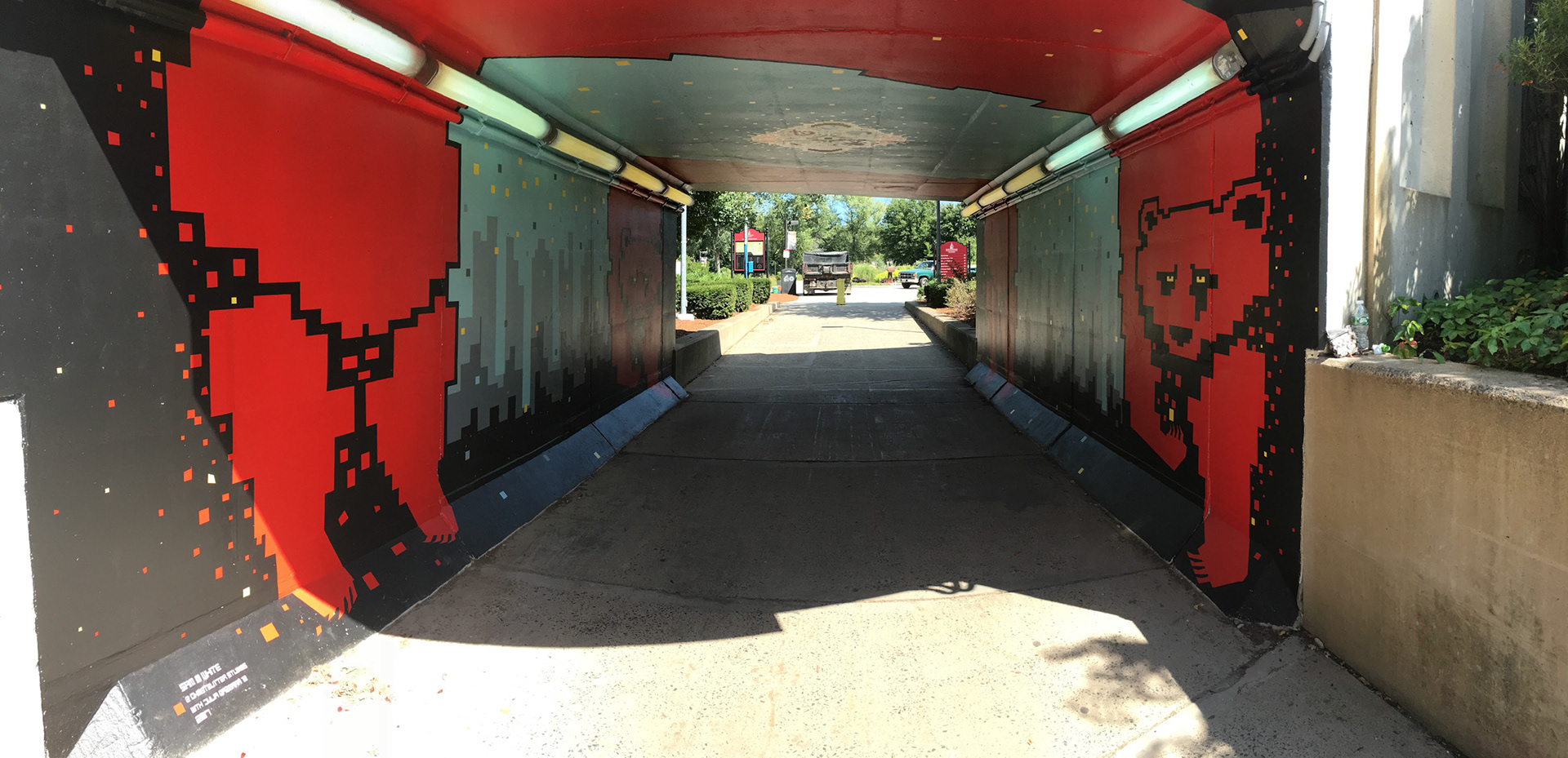 Bridgewater State University Tunnel 2017- Bridgewater, MA