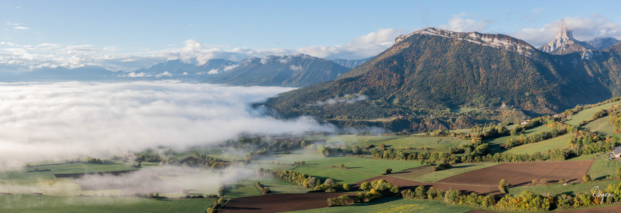 Le Trièves depuis Savouraire