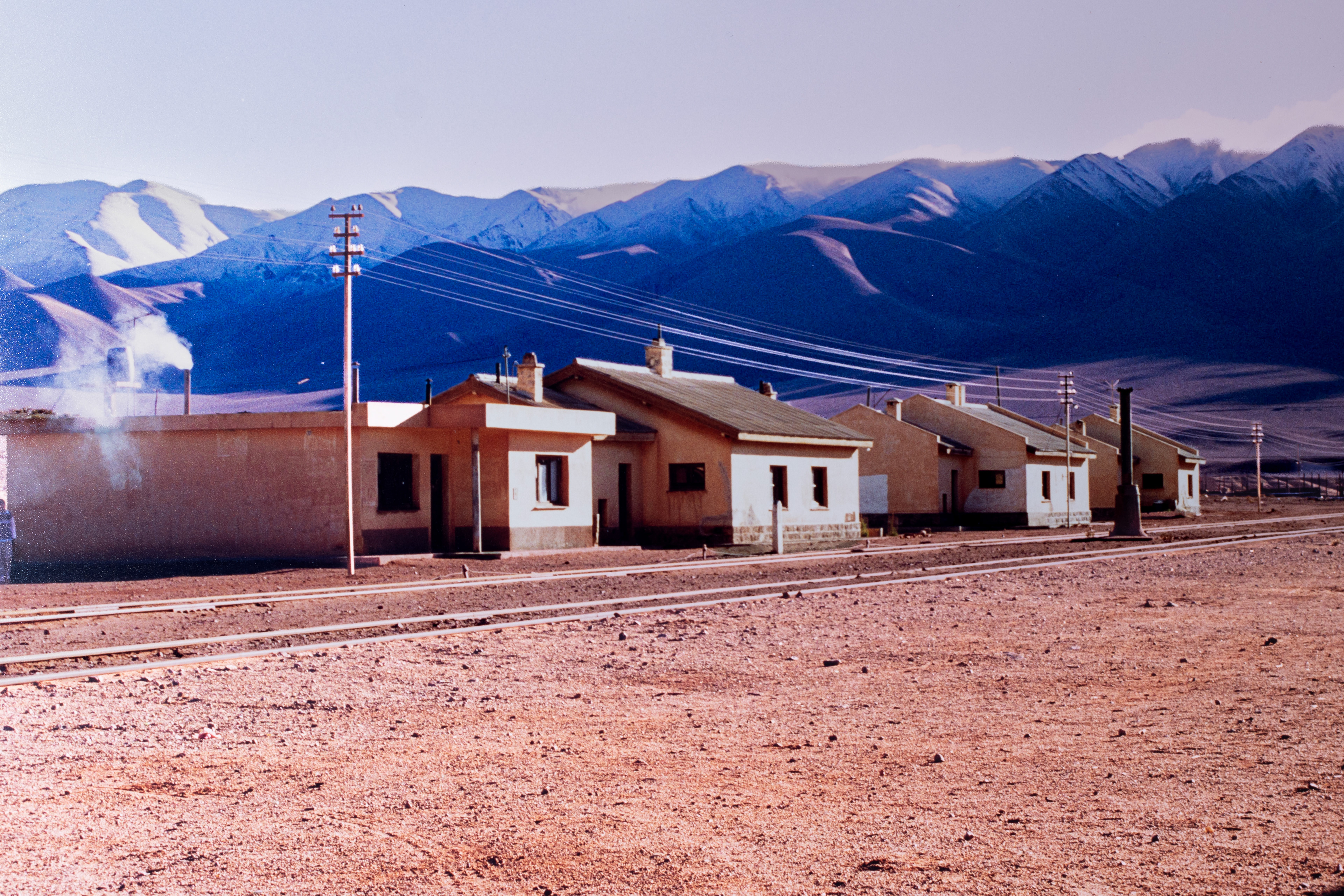 Paisaje de la puna en Tolar Grande, en el último tercio del recorrido.