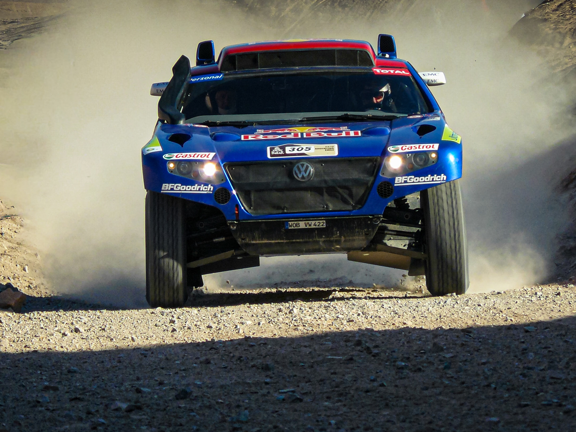 Uno de los principales candidatos a ganar acelera en la región de Atacama, Chile.