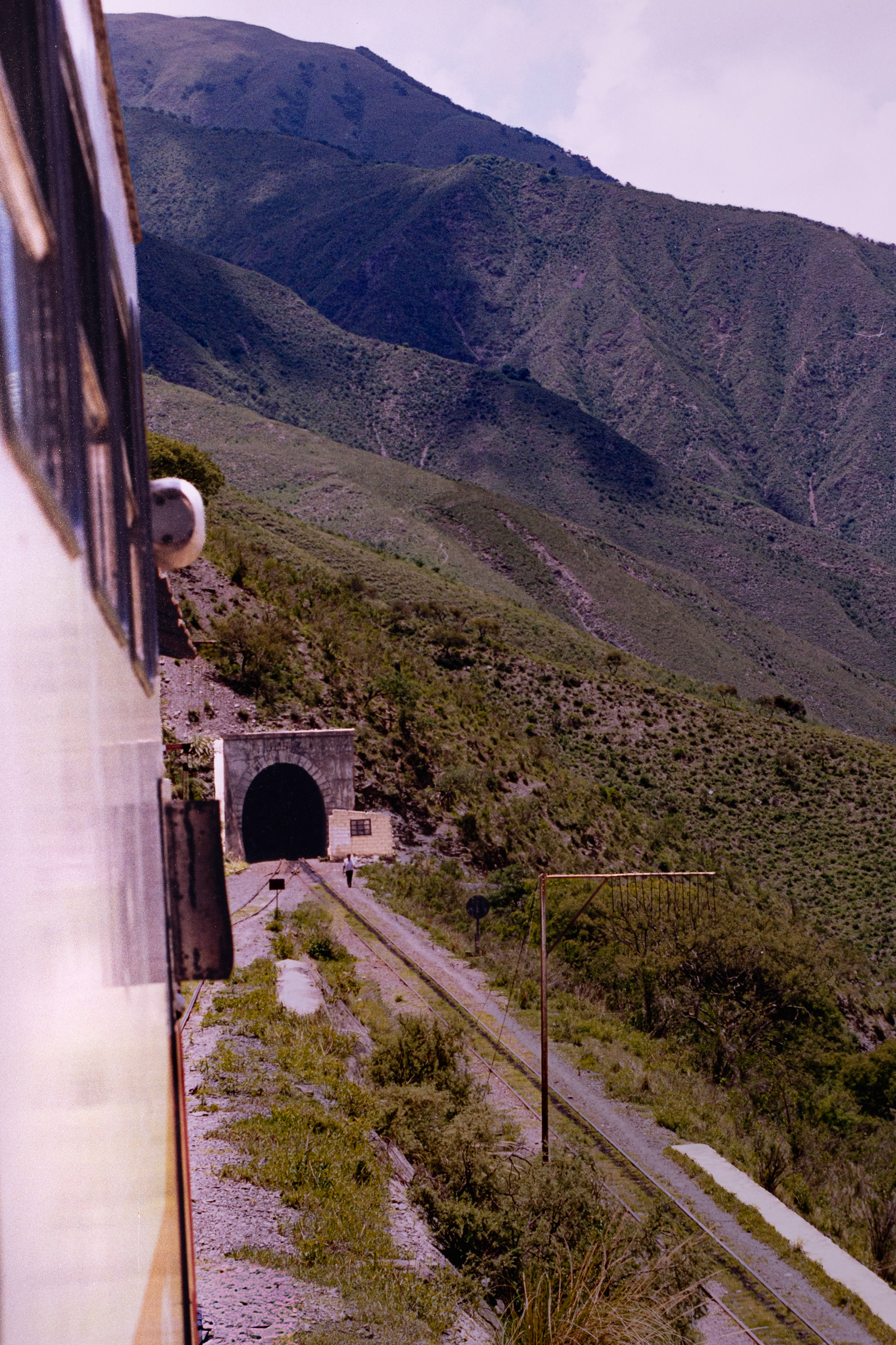 El primer tramo del C14, cerca de Salta capital, muestra un paisaje con más vegetación.