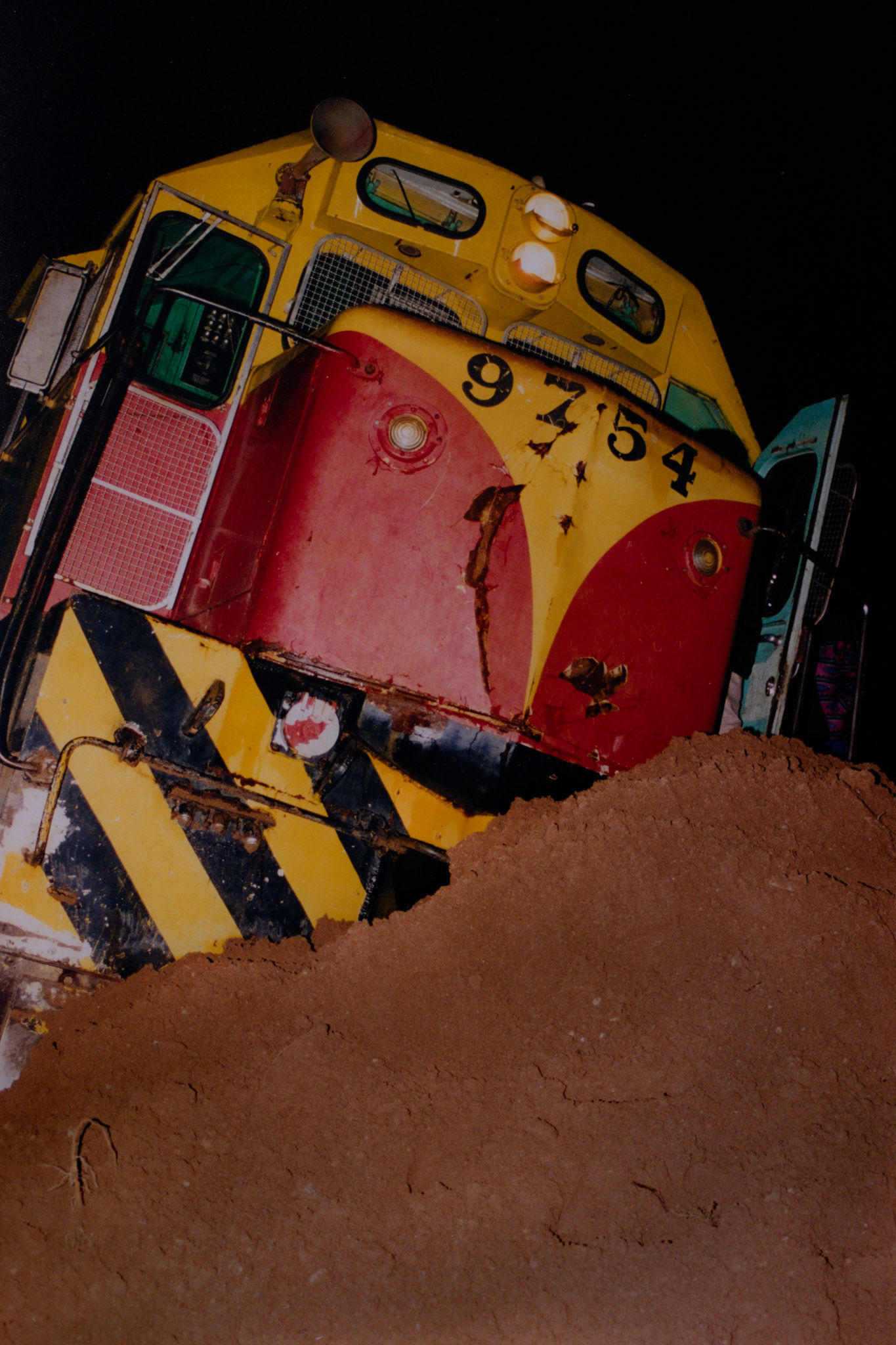 Otro accidente, en este caso un descarrilamiento que terminó sin heridos.