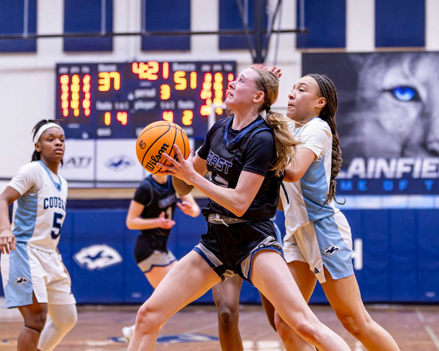 Oswego East 75 Plainfield South 51