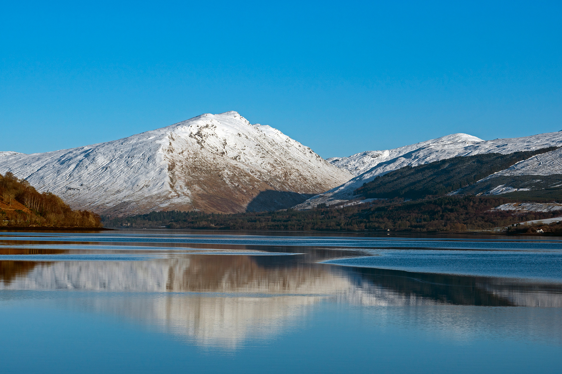 Snow on the Argyll Hills