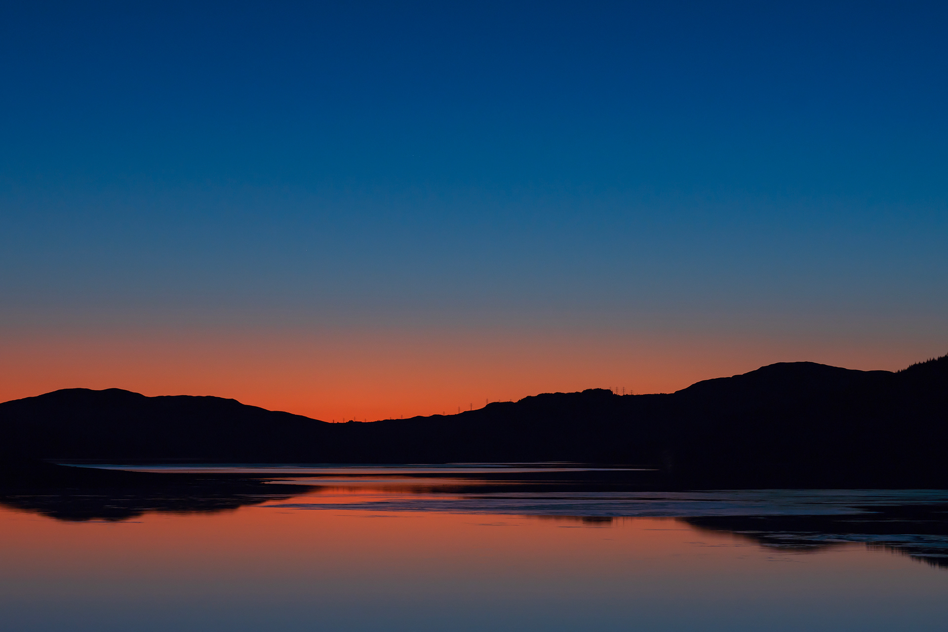 Sunset on Loch Fyne