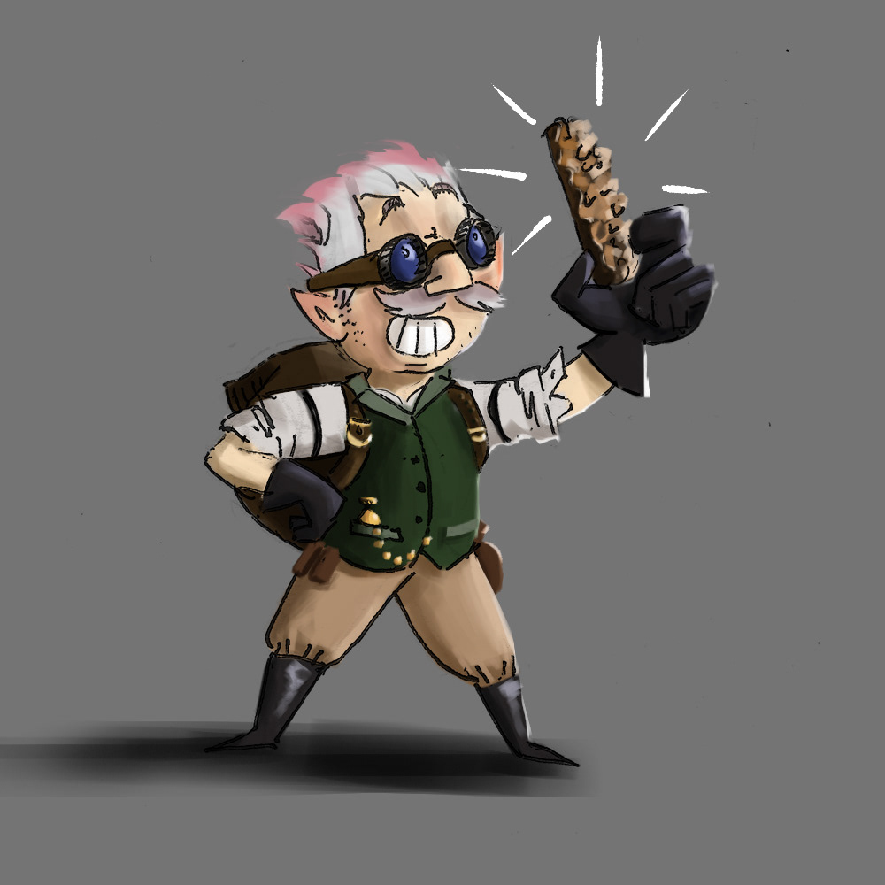 A Gnomish Snacksmith (D&D)