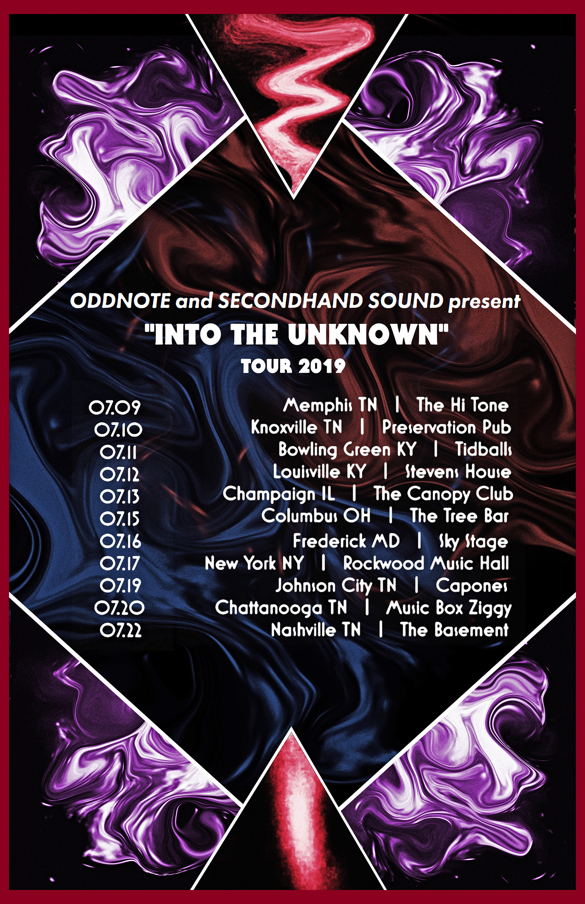 "INTO THE UNKNOWN" Tour (2019)
