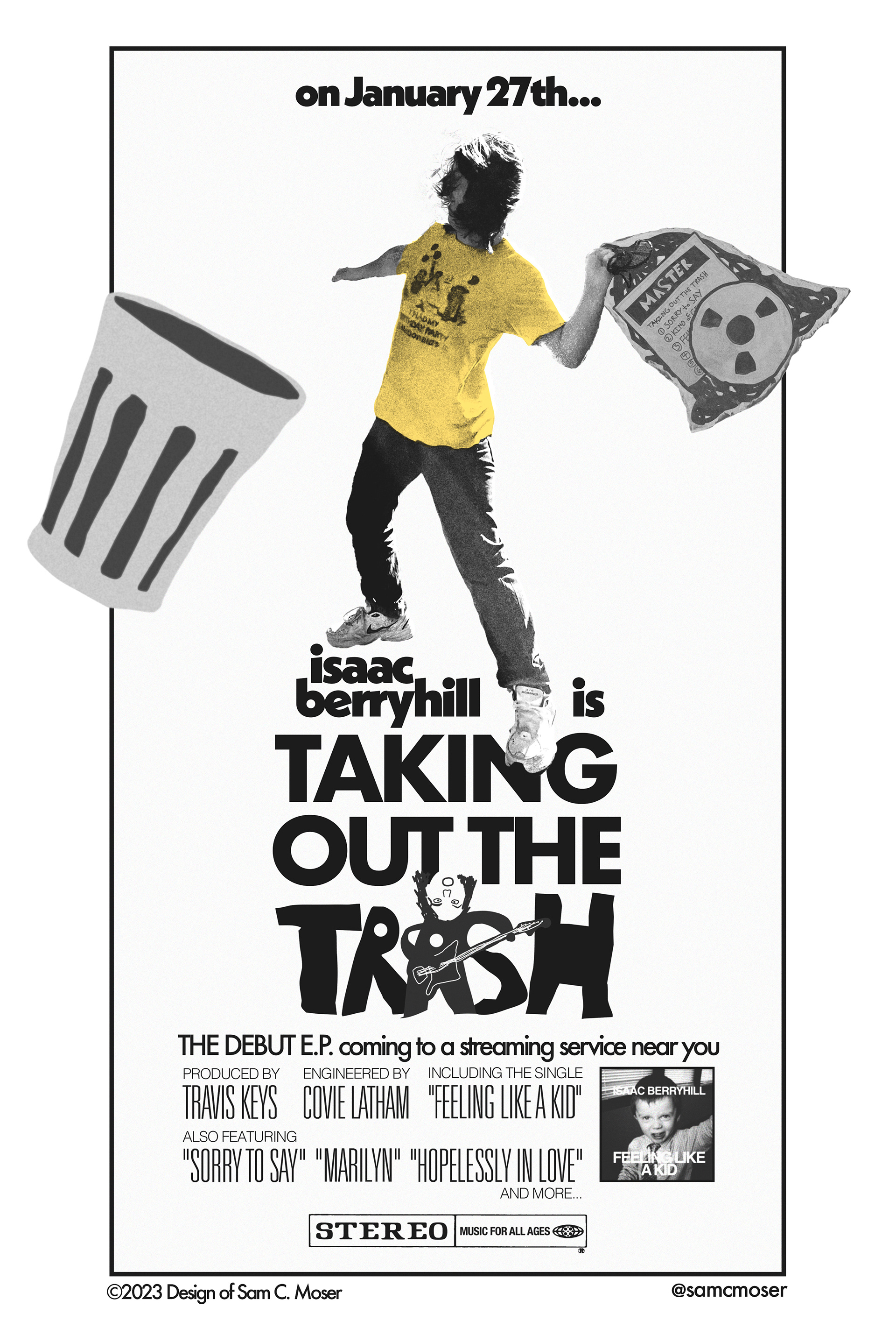 Isaac Berryhill Taking out the Trash Promotional Poster (2023)