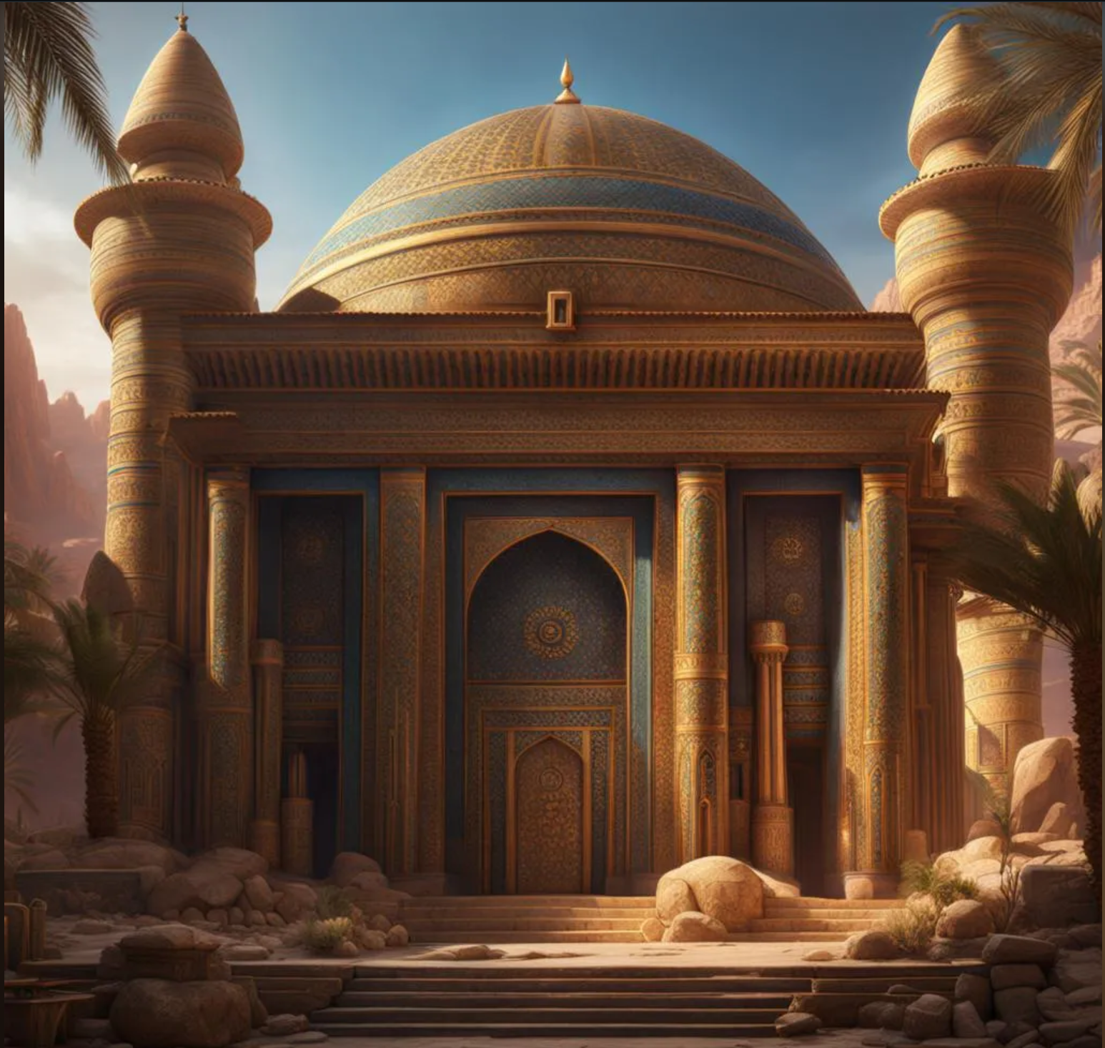 Temple Inspiration - AI