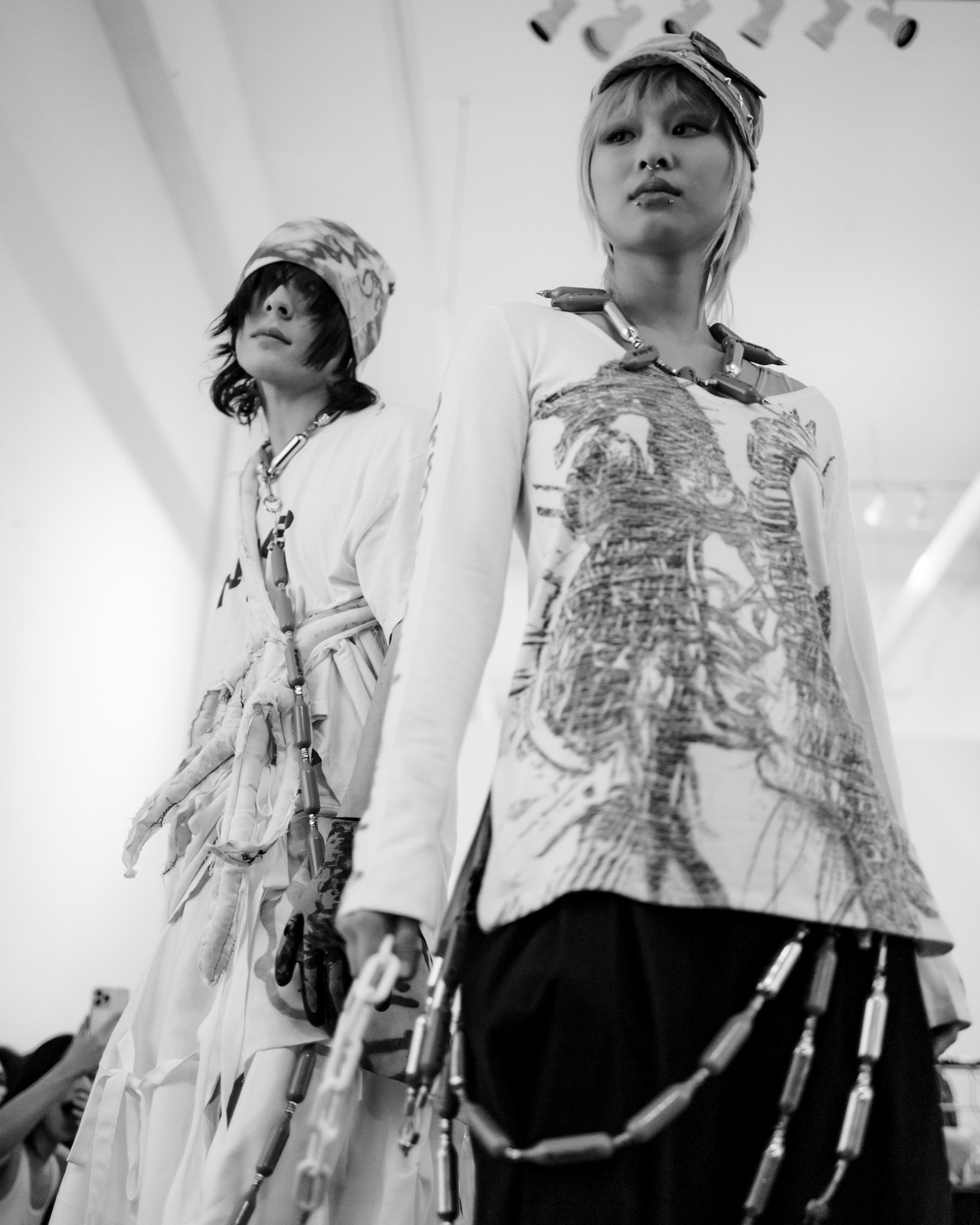 five leaf clover, runway show. 2022