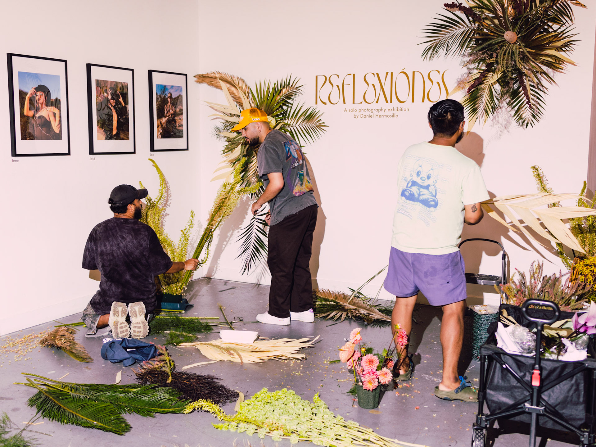 reflexiónes, exhibit opening. 2023