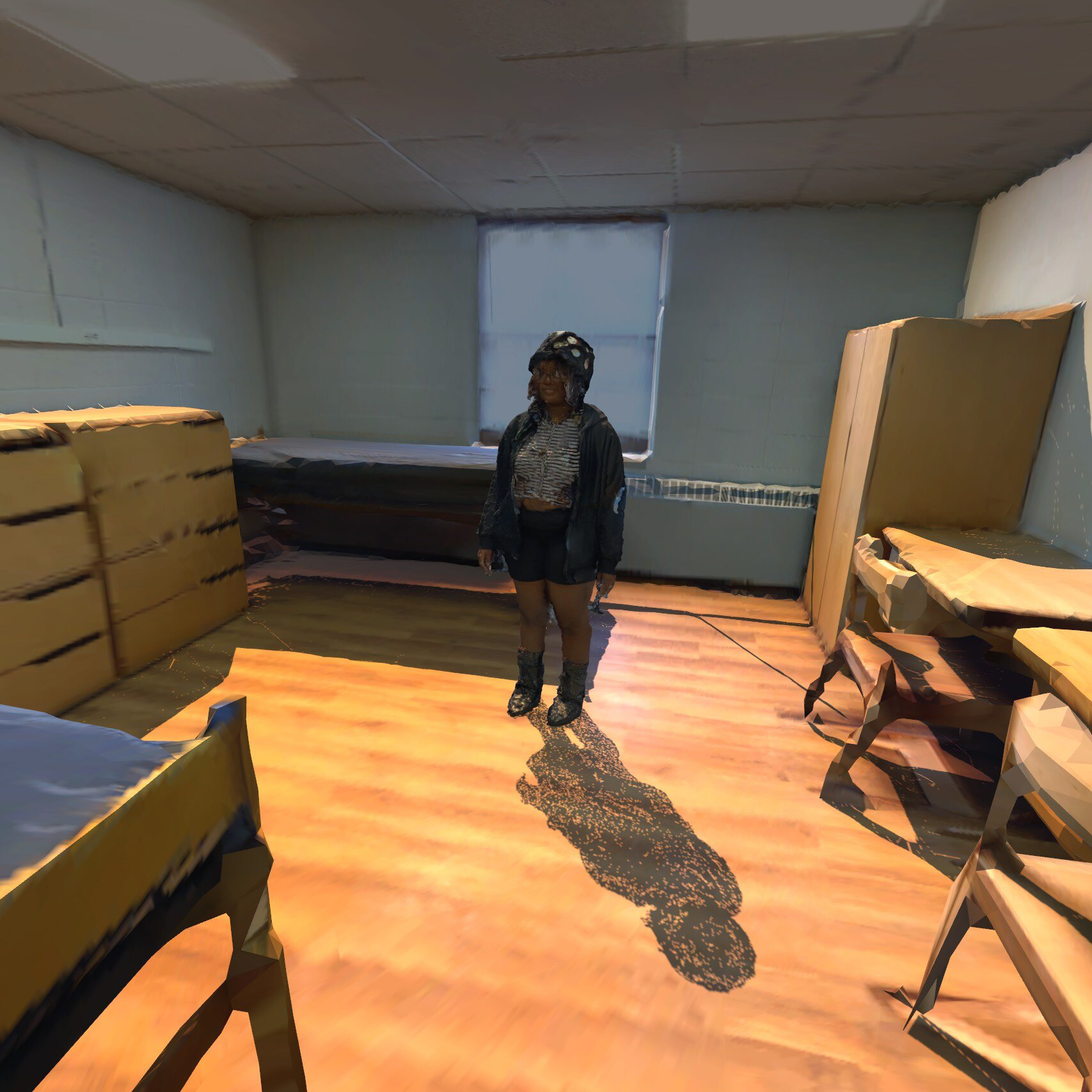 Kameo Chambers, who am I really?, 2024, VR Experience (detailed view)