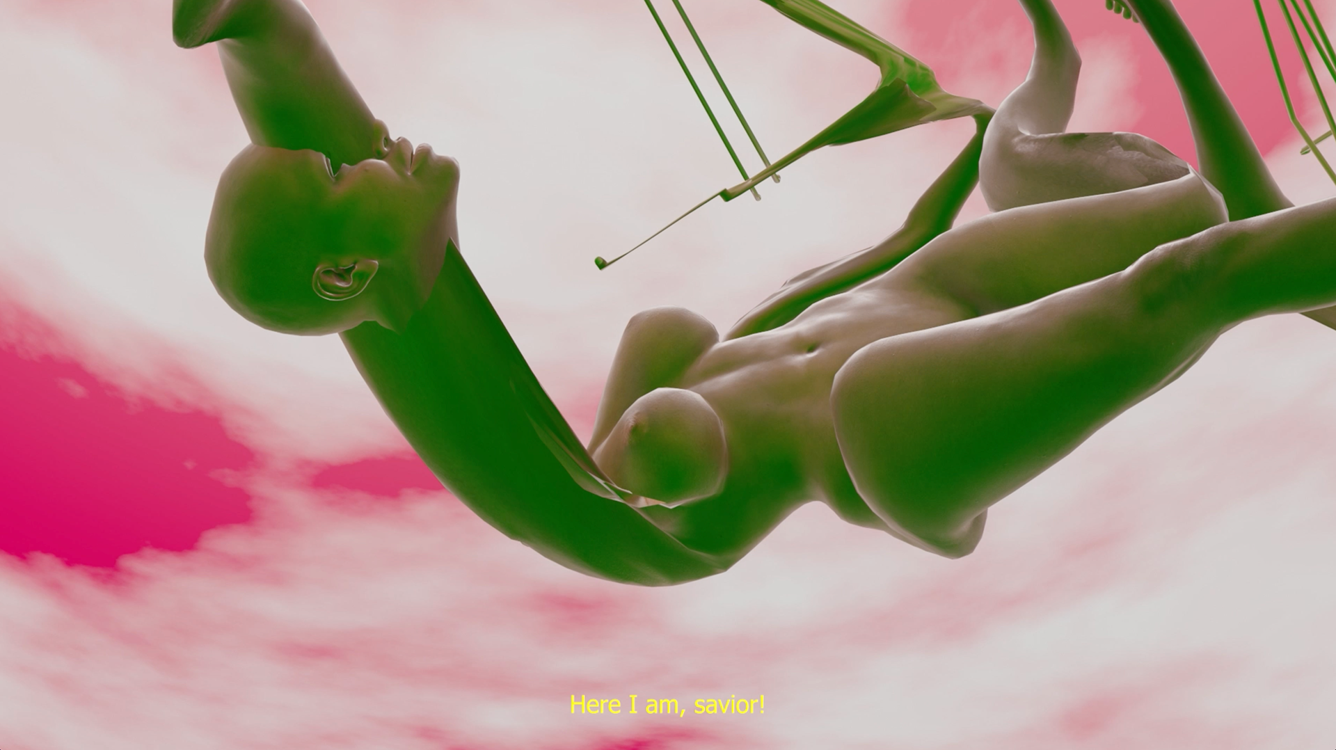 Kameo Chambers, alienIRL, 2024, Animated Short Film, 4:32 minutes (detailed view)