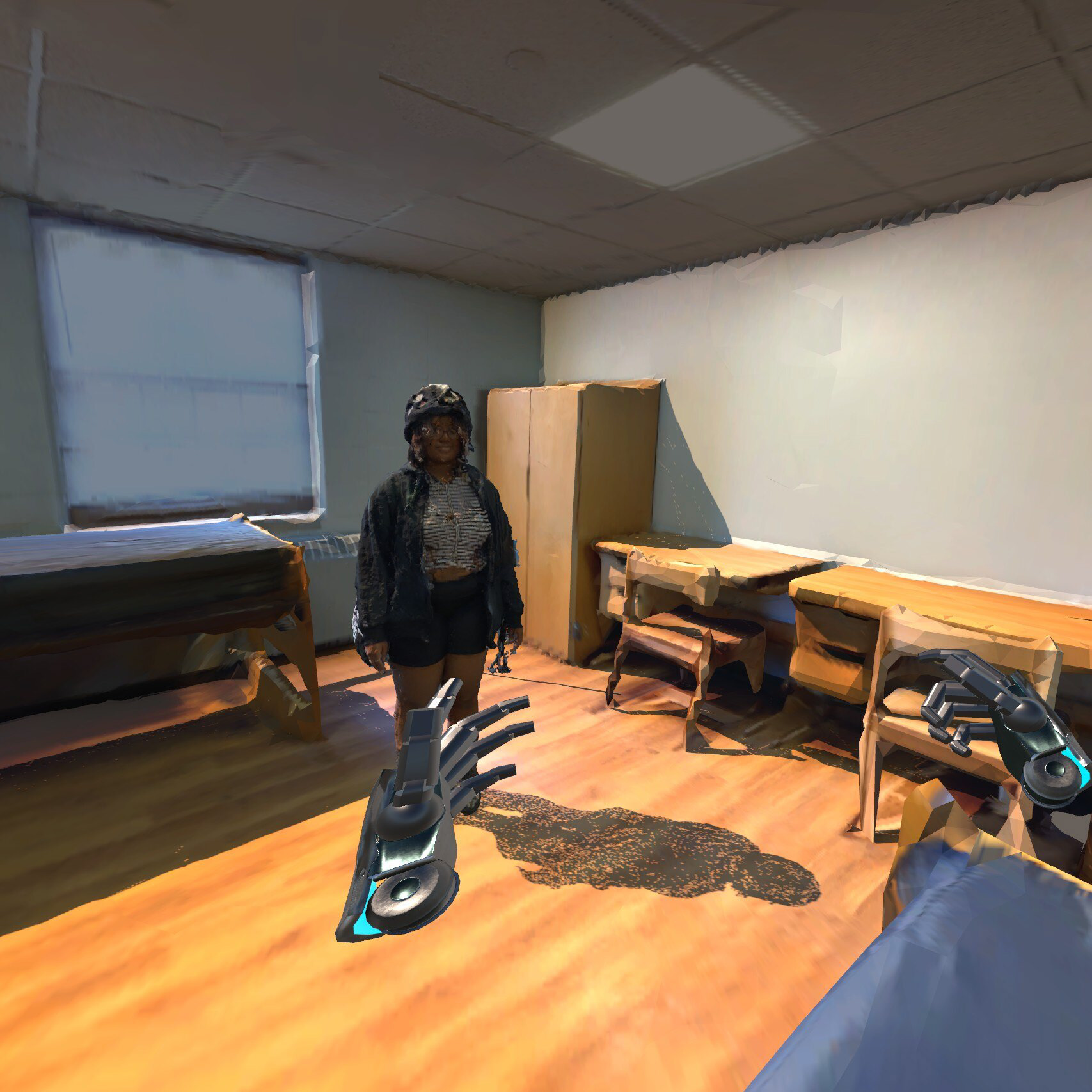 Kameo Chambers, who am I really?, 2024, VR Experience (detailed view)
