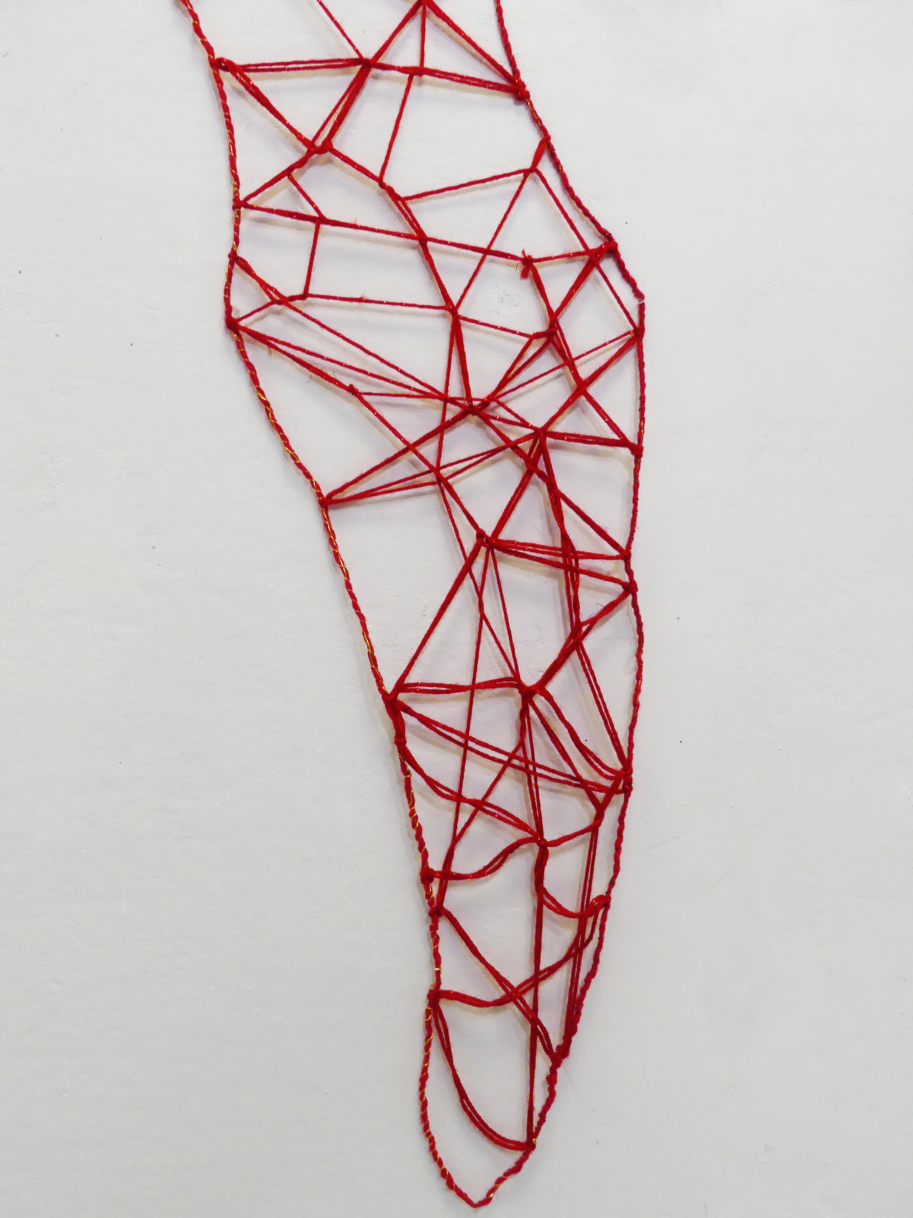 Kameo Chambers, MUMA, 2023, Crochet and Wire Soft Sculpture, 67.5 in x 96 in (detailed view)