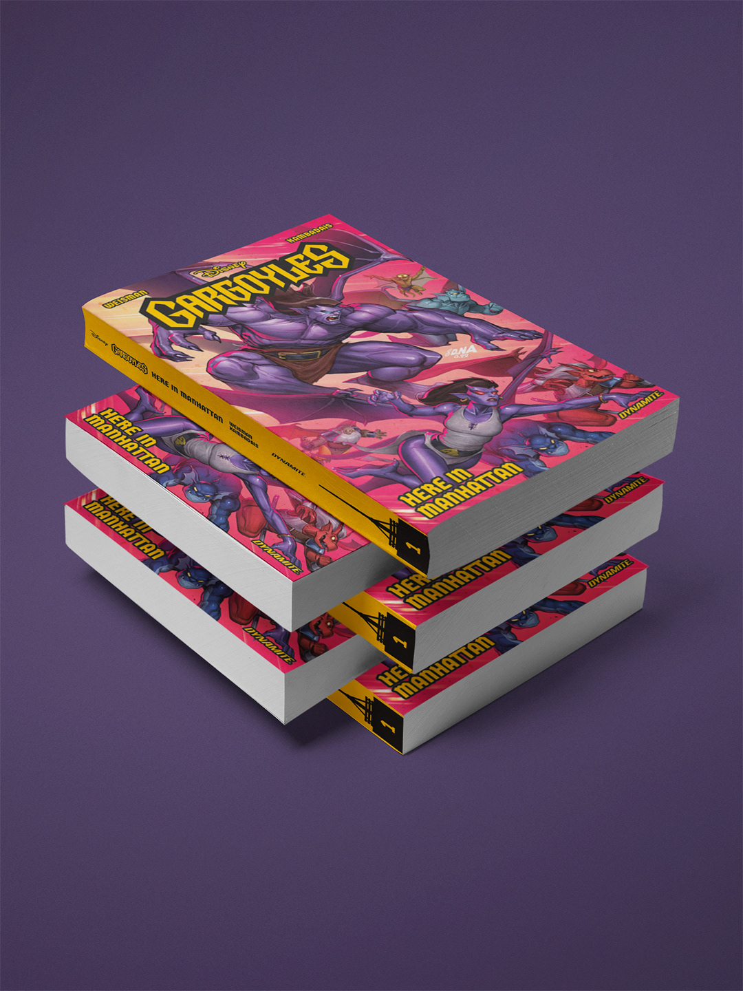 Disney Gargoyles: Here in Manhattan front cover