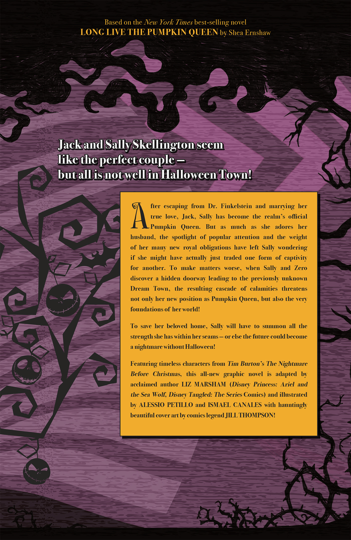 Nightmare Before Christmas: Long Live the Pumpkin Queen (Front Cover)