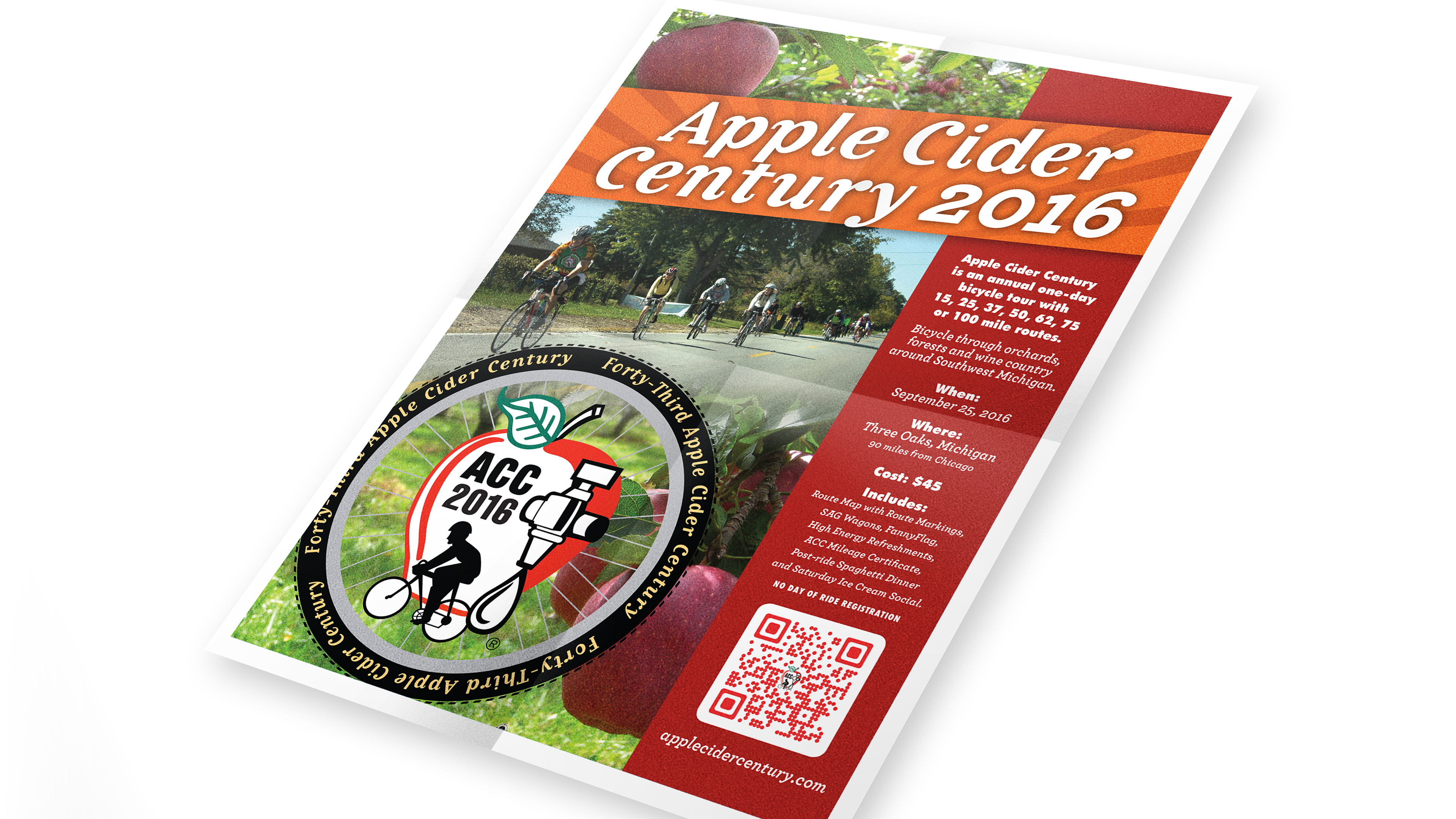 Bill Zalenski Apple Cider Century / Event Branding