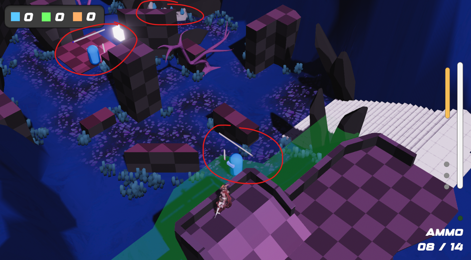 Scripted camera giving more infos