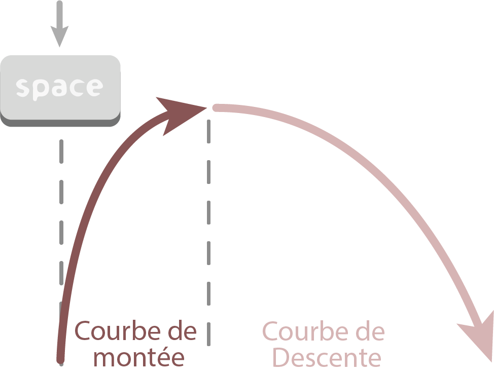 Courbe de Saut