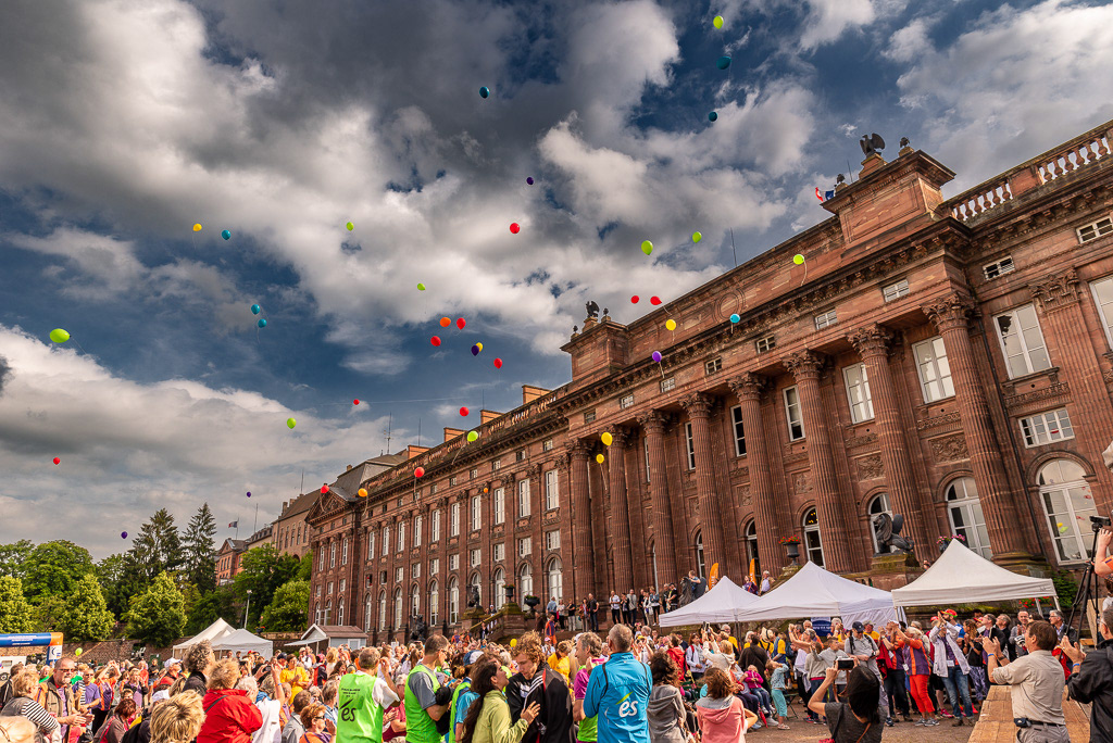 Lâcher de ballons au Relais pour la vie 2016