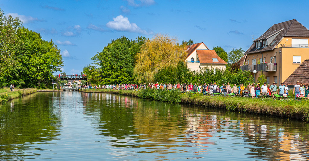 150 ème anniversaire Haemmerlin défilé de 150 brouettes