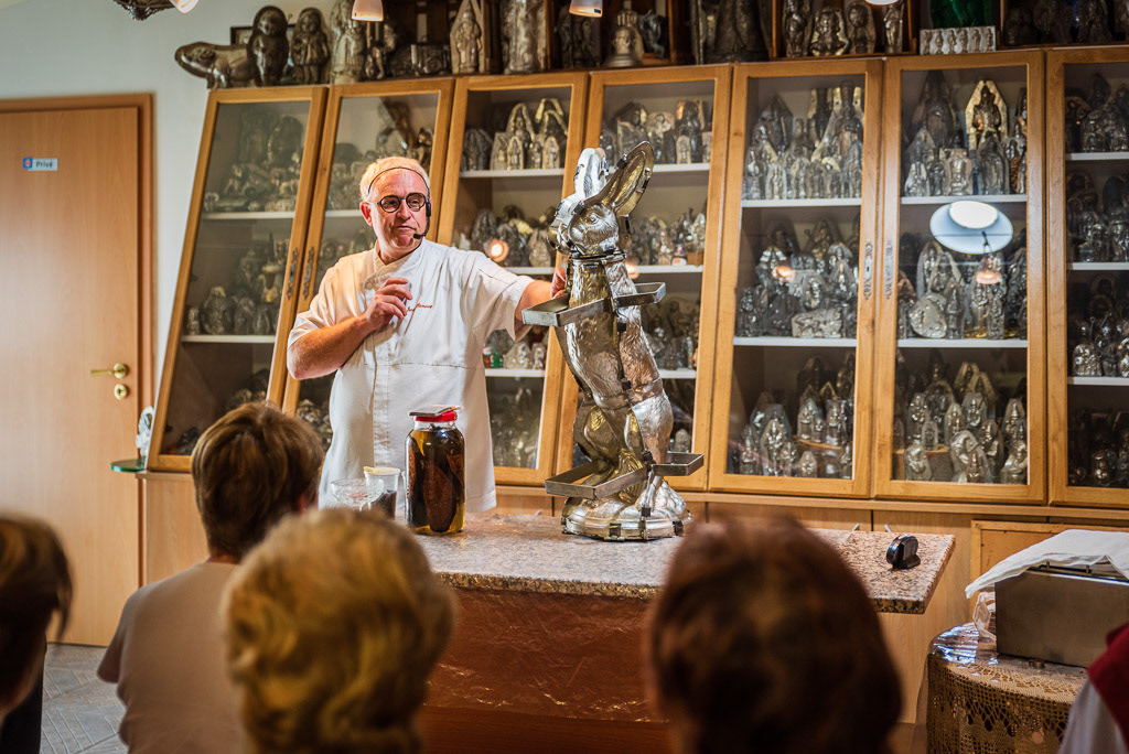 Jean Plumerey démonstration chocolat